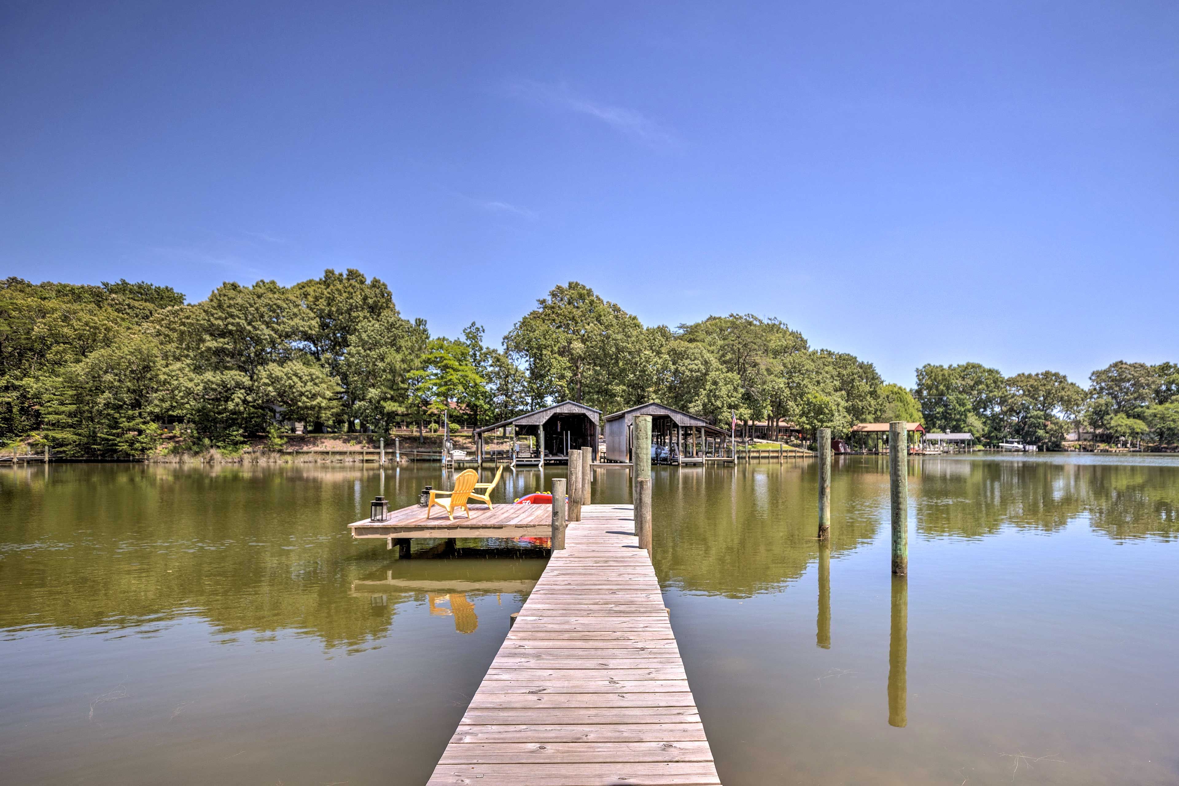 House Exterior | Private Boat Dock