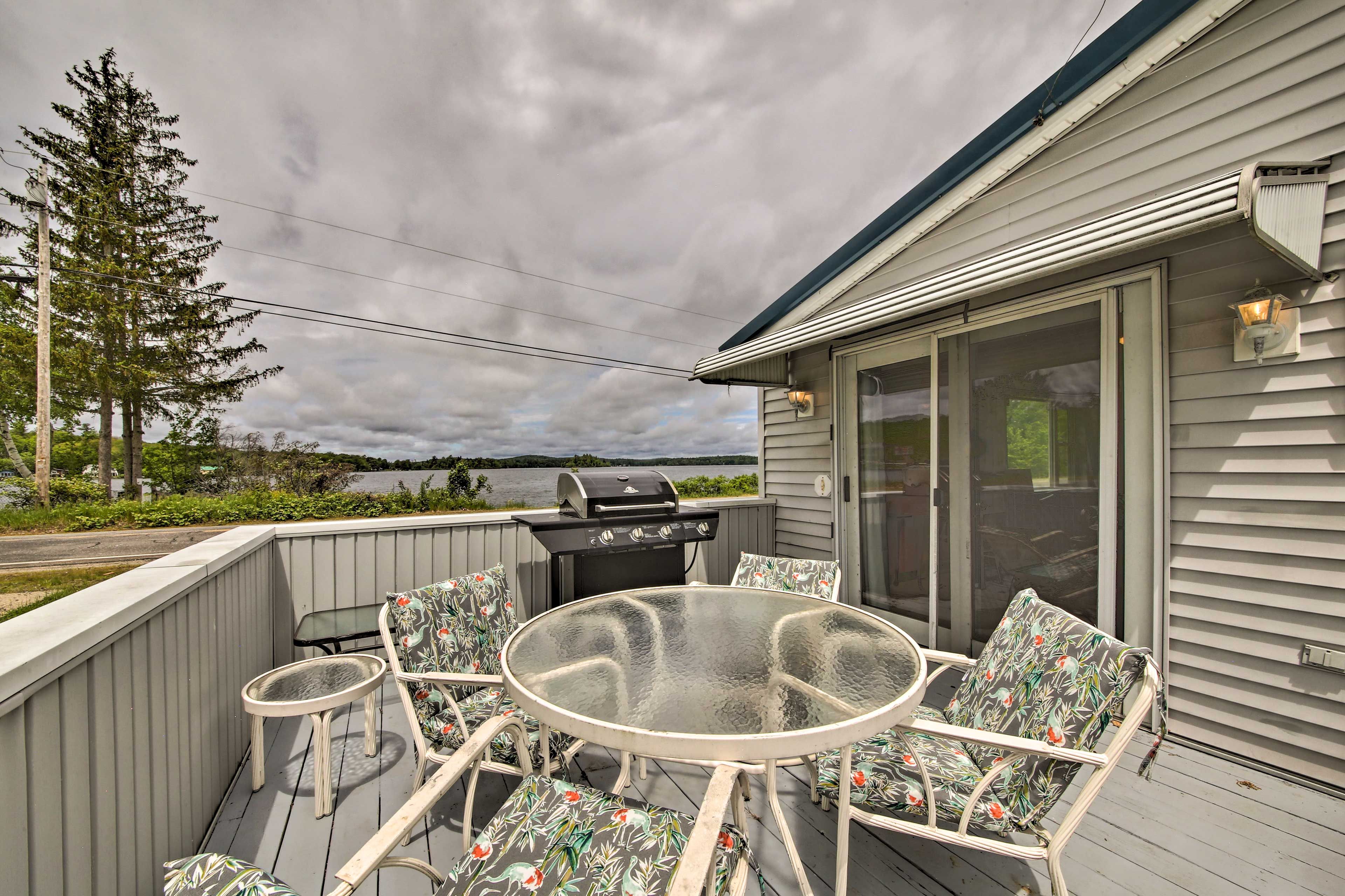 Augusta Vacation Rental | 2BR | 1BA | 1,000 Sq Ft | 2 Steps to Enter