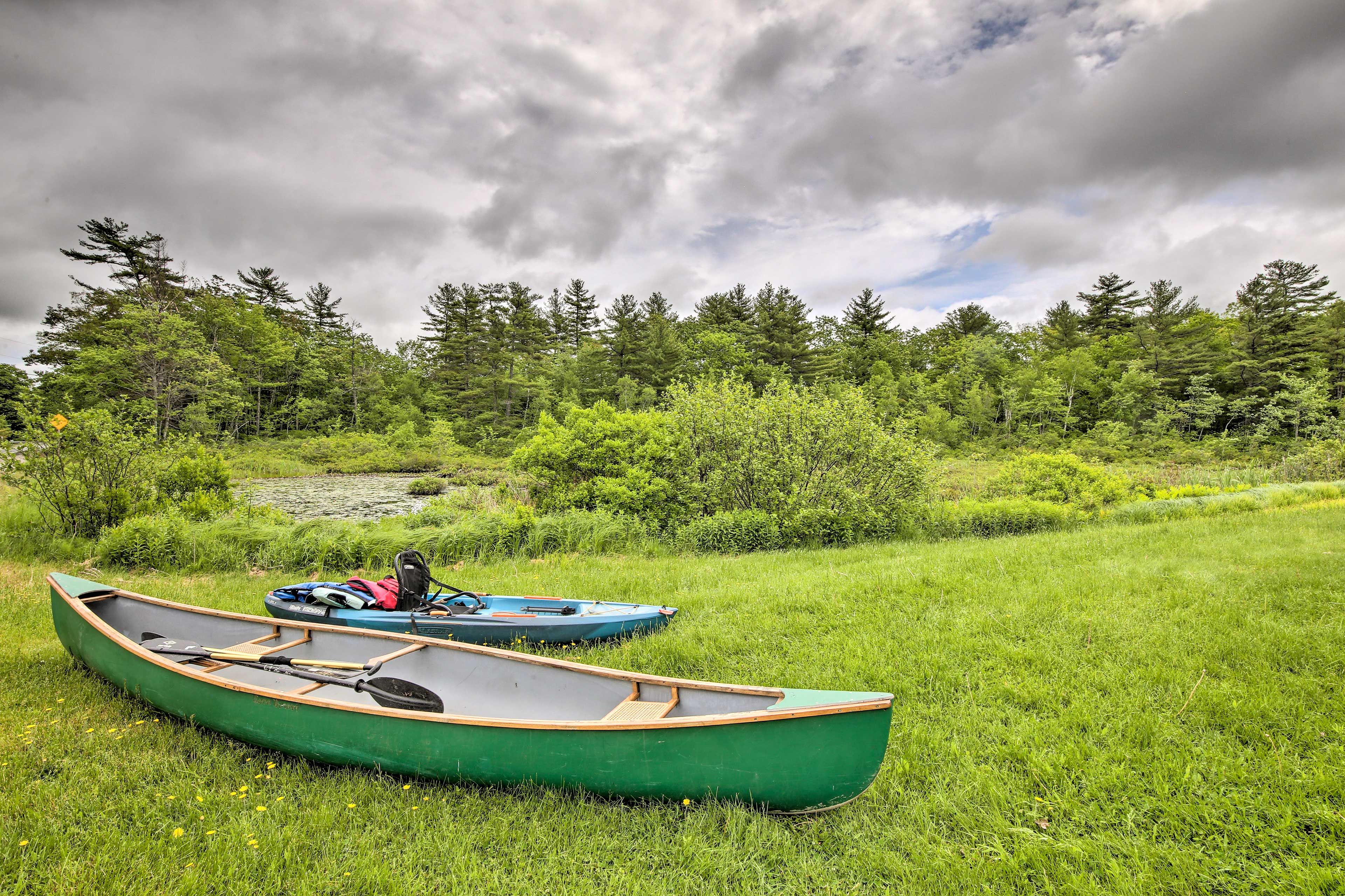 House Exterior | Kayak & Canoe Provided