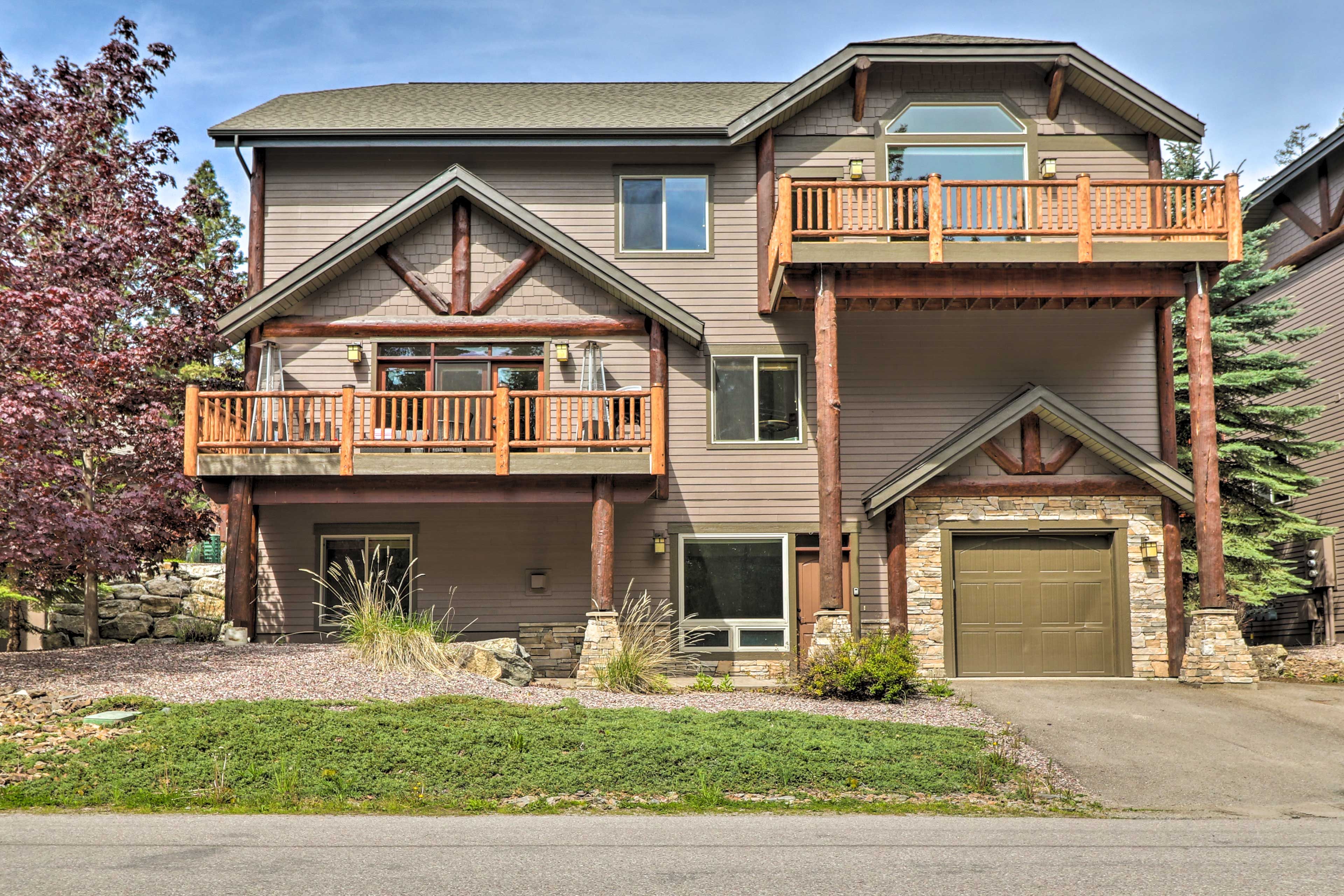 Property Exterior | Flathead Lake Across the Street