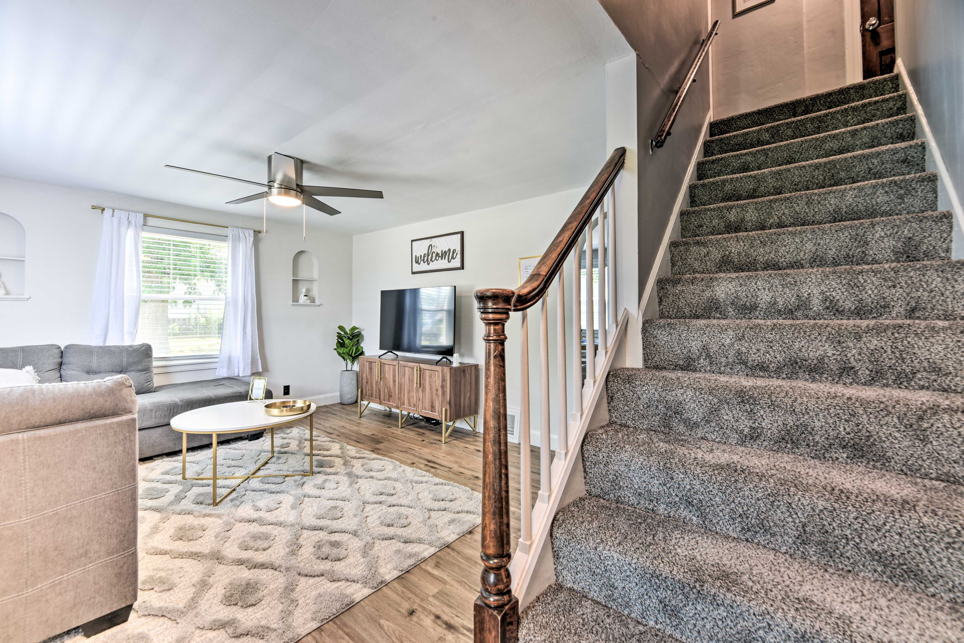 Stairs to 2nd Floor