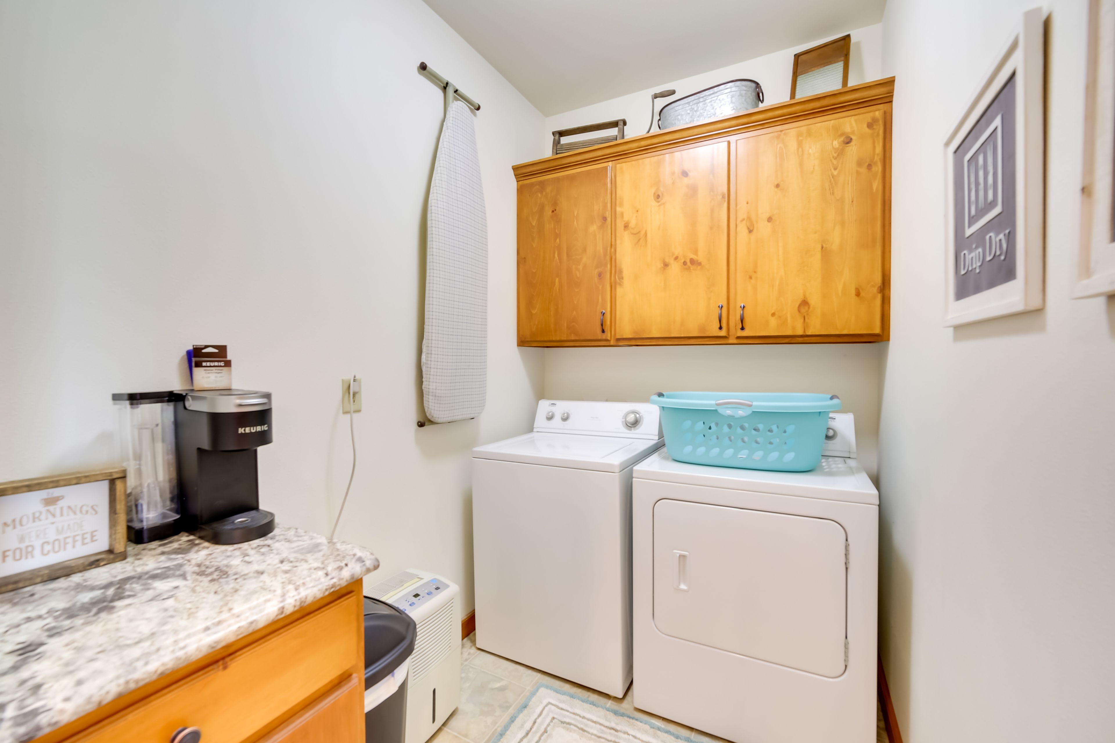 Laundry Area | Washer/Dryer | Laundry Detergent | Iron/Board