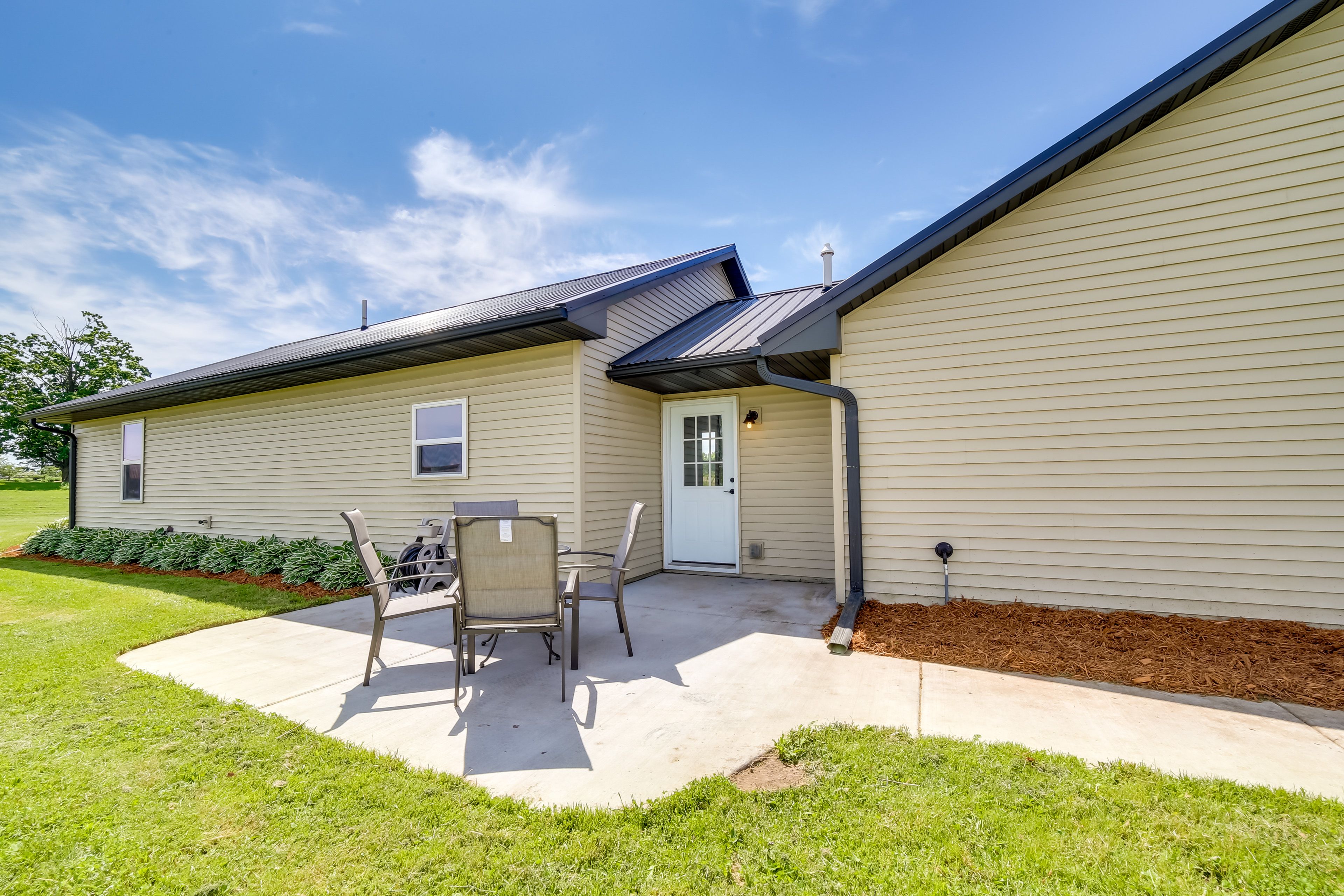 Exterior | Furnished Patio | Private Yard | Swing Set