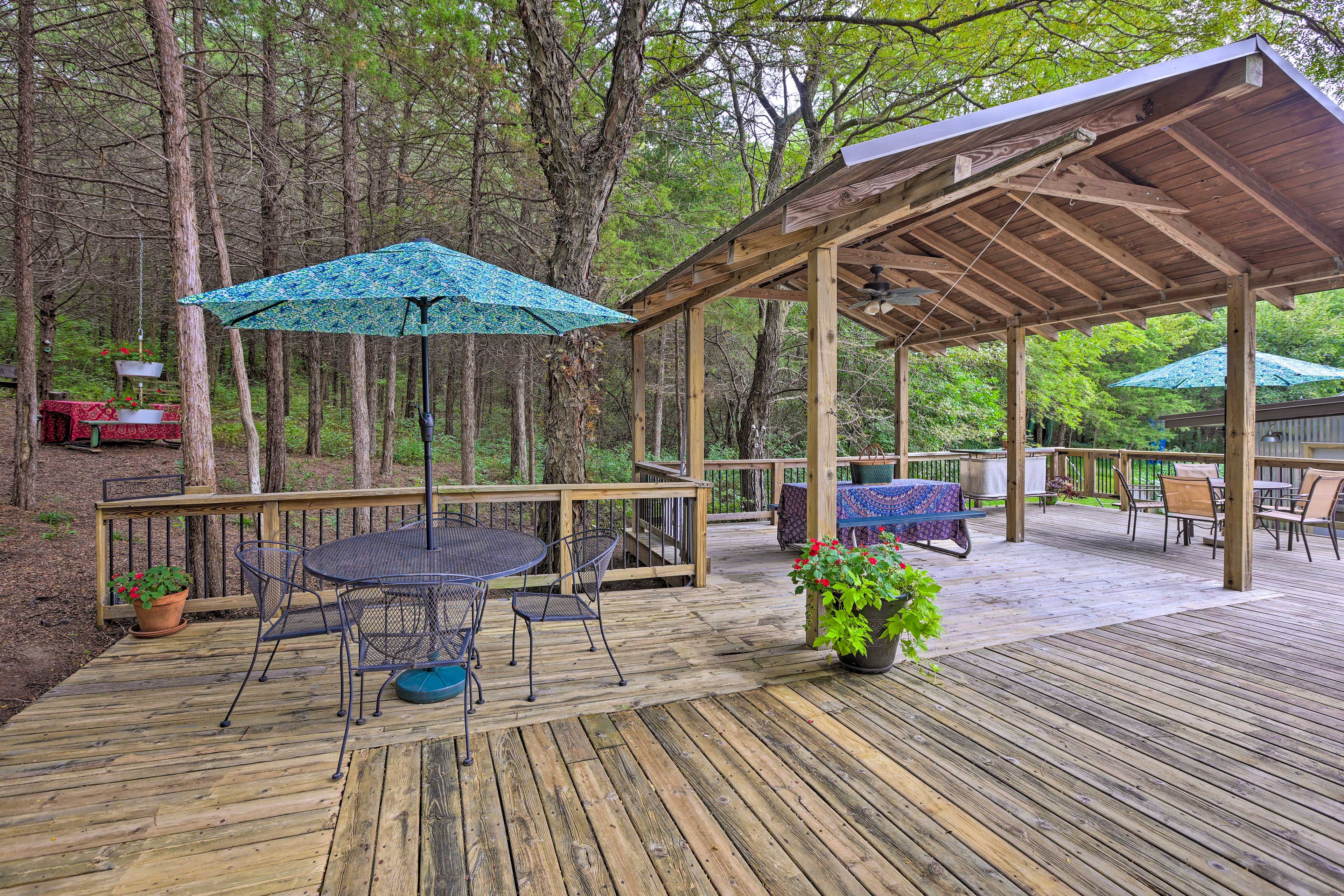 Pavillion Grilling Area