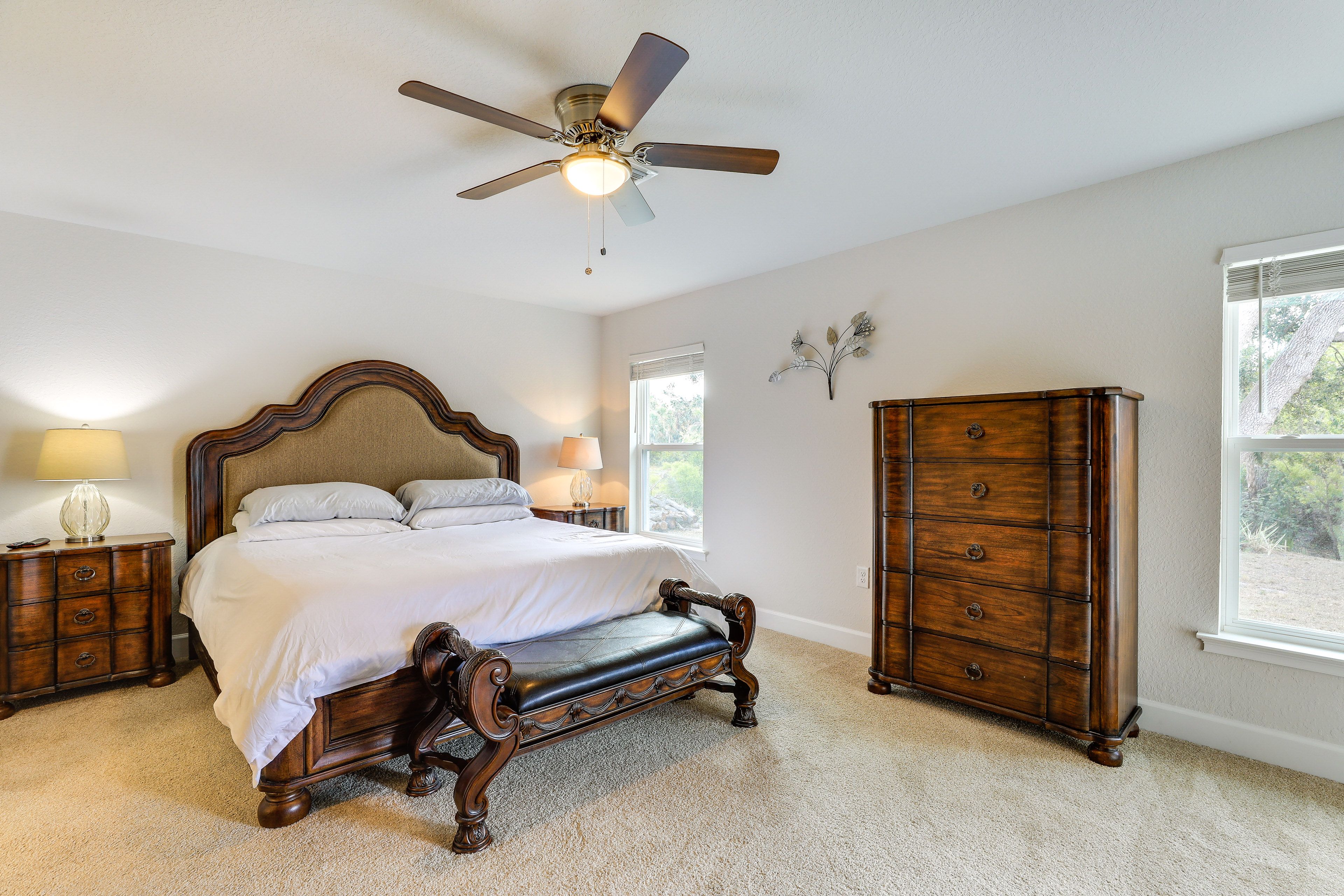 Bedroom 1 | California King Bed | Linens Provided