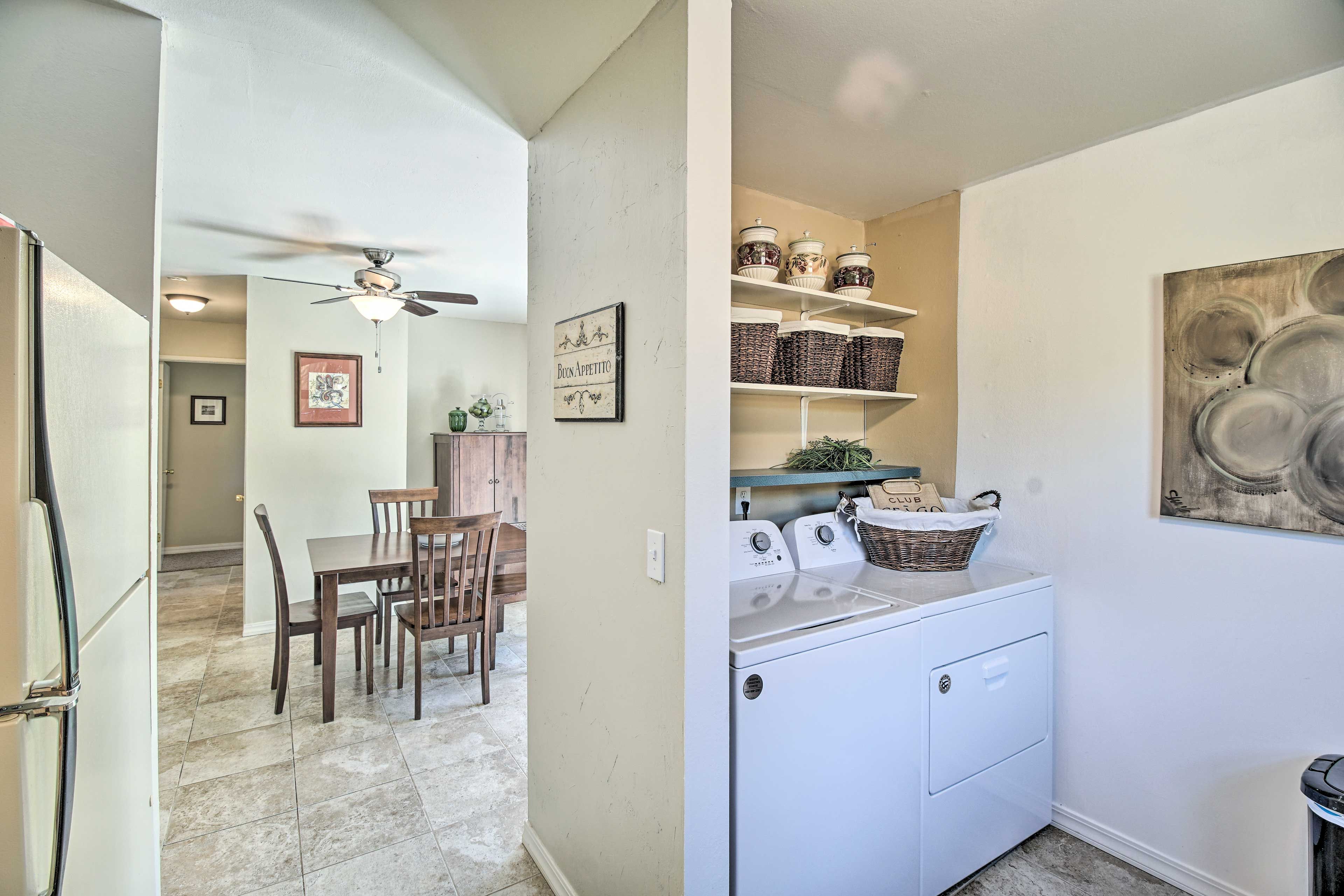 Kitchen | In-Unit Laundry