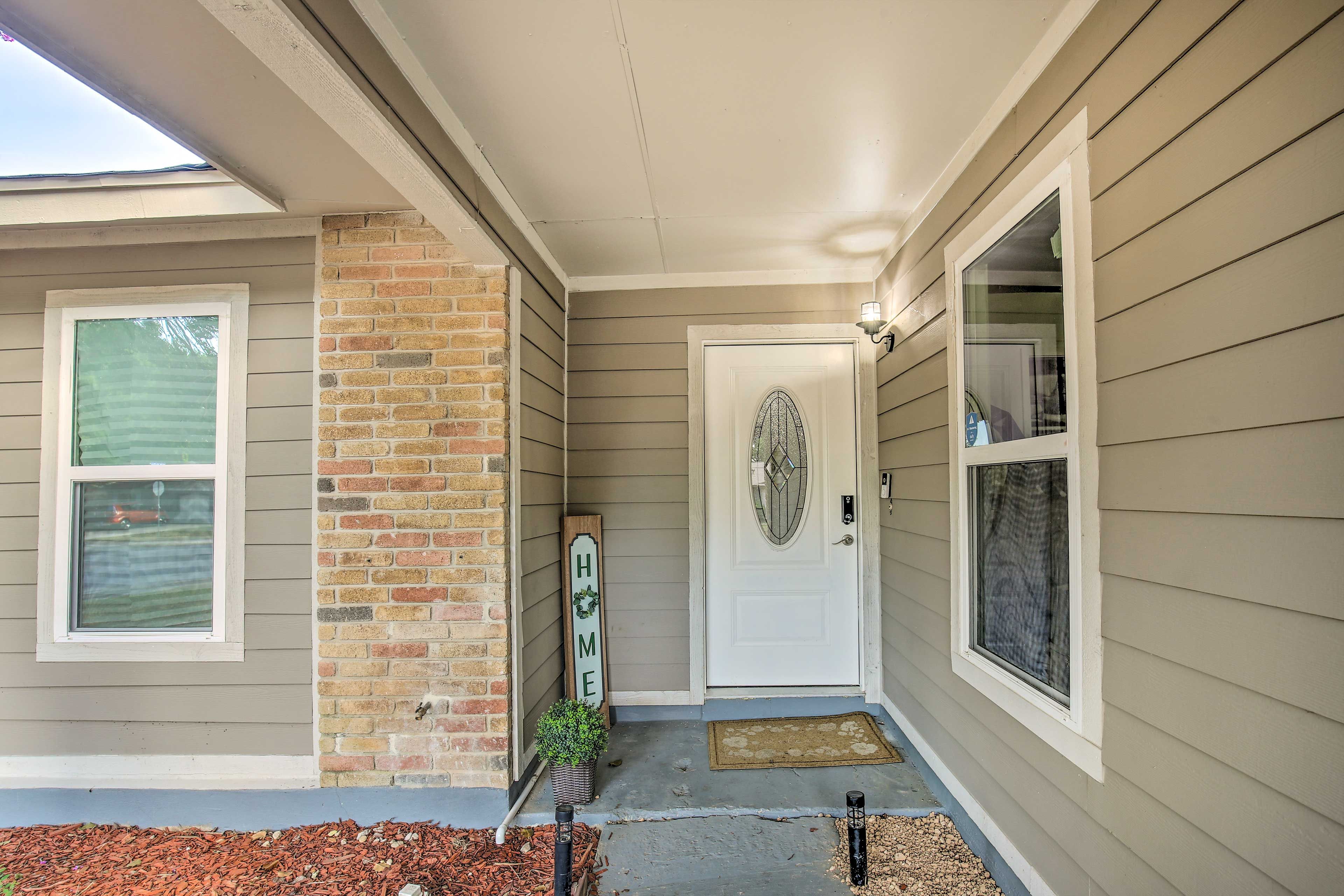 Front Entry | 2 Exterior Security Cameras