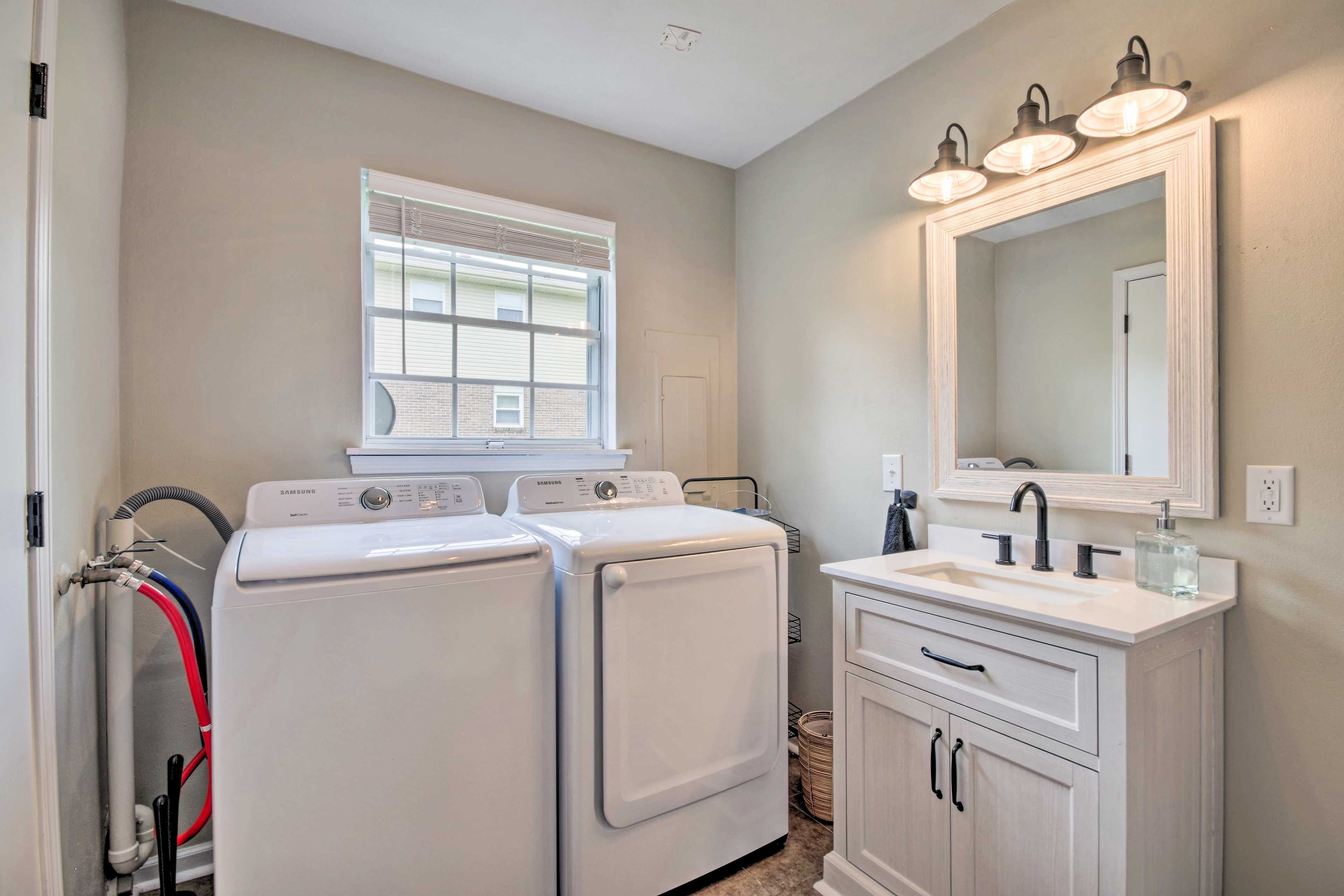 Laundry Area | Iron & Board Available