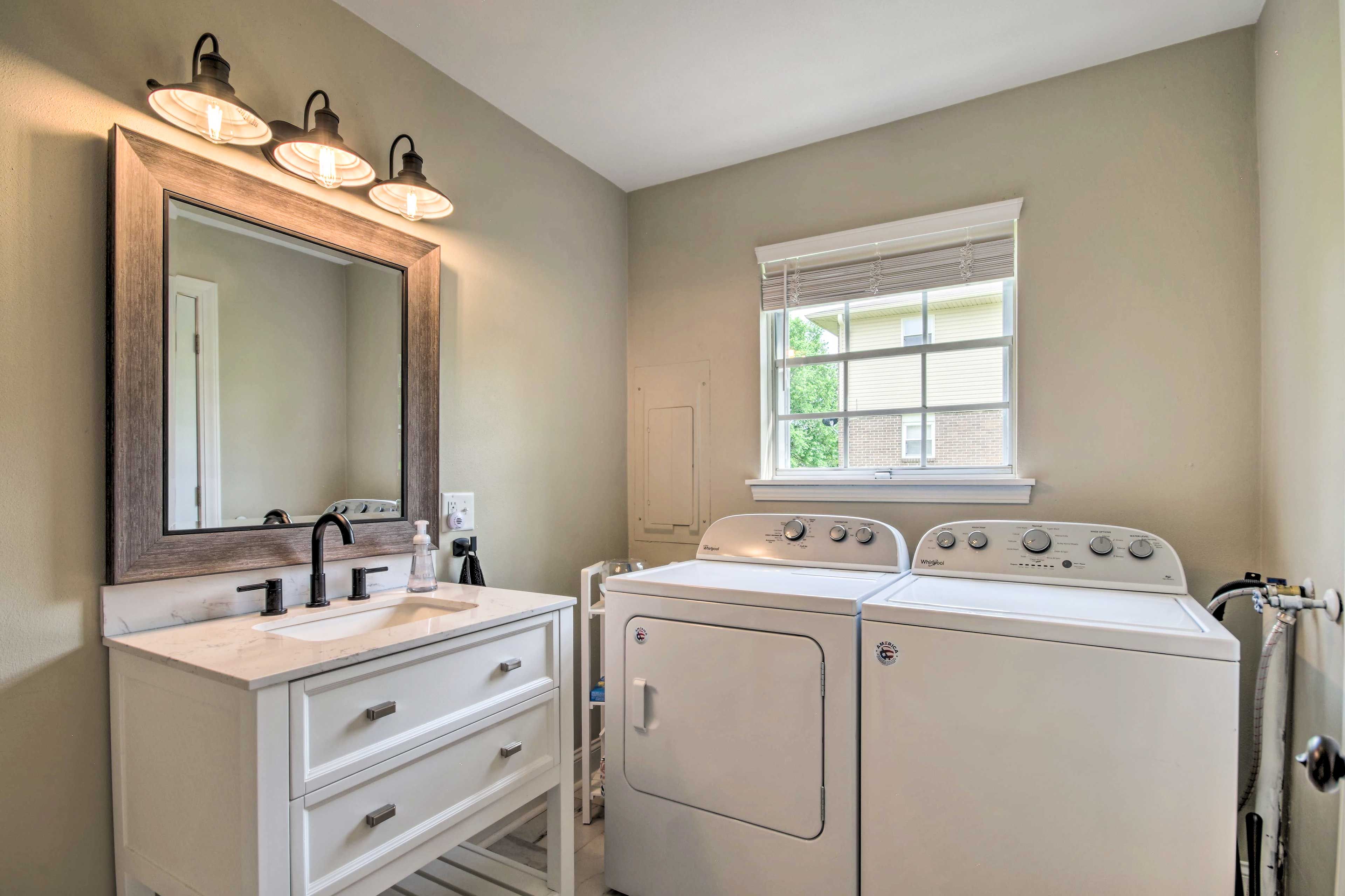 Laundry Area | Iron & Board Available