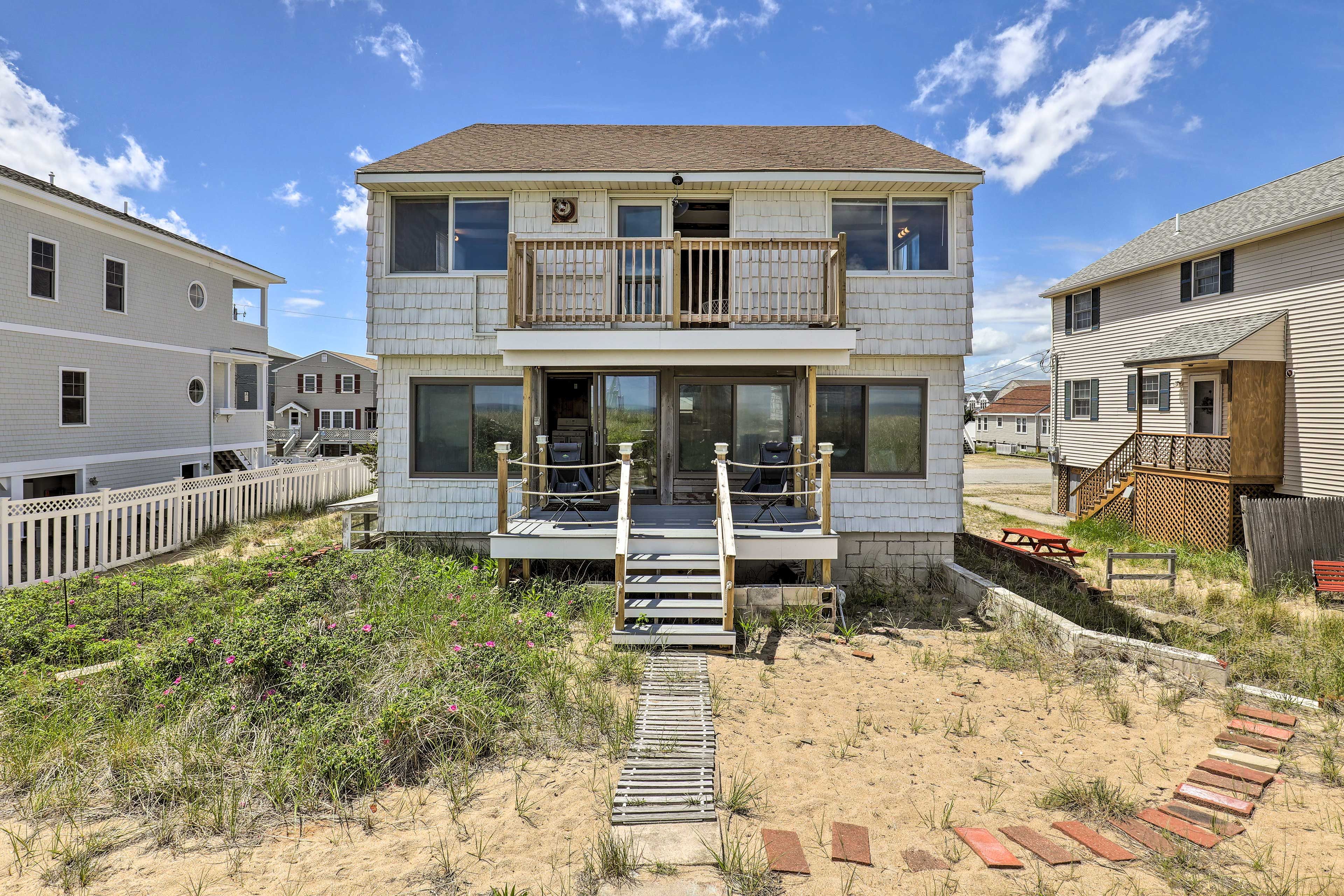 Home Exterior | Beachfront Setting | Ocean Views