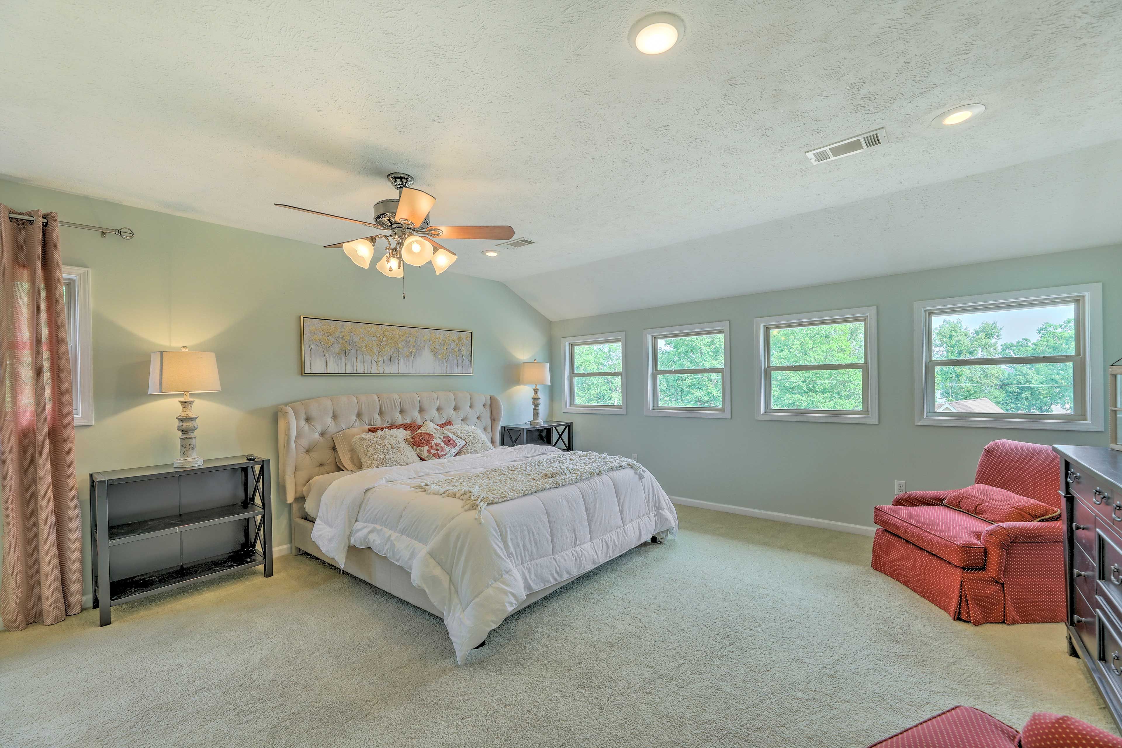 Bedroom 1 | King Bed | 2nd Floor | Stairs Required | En-Suite Bathroom