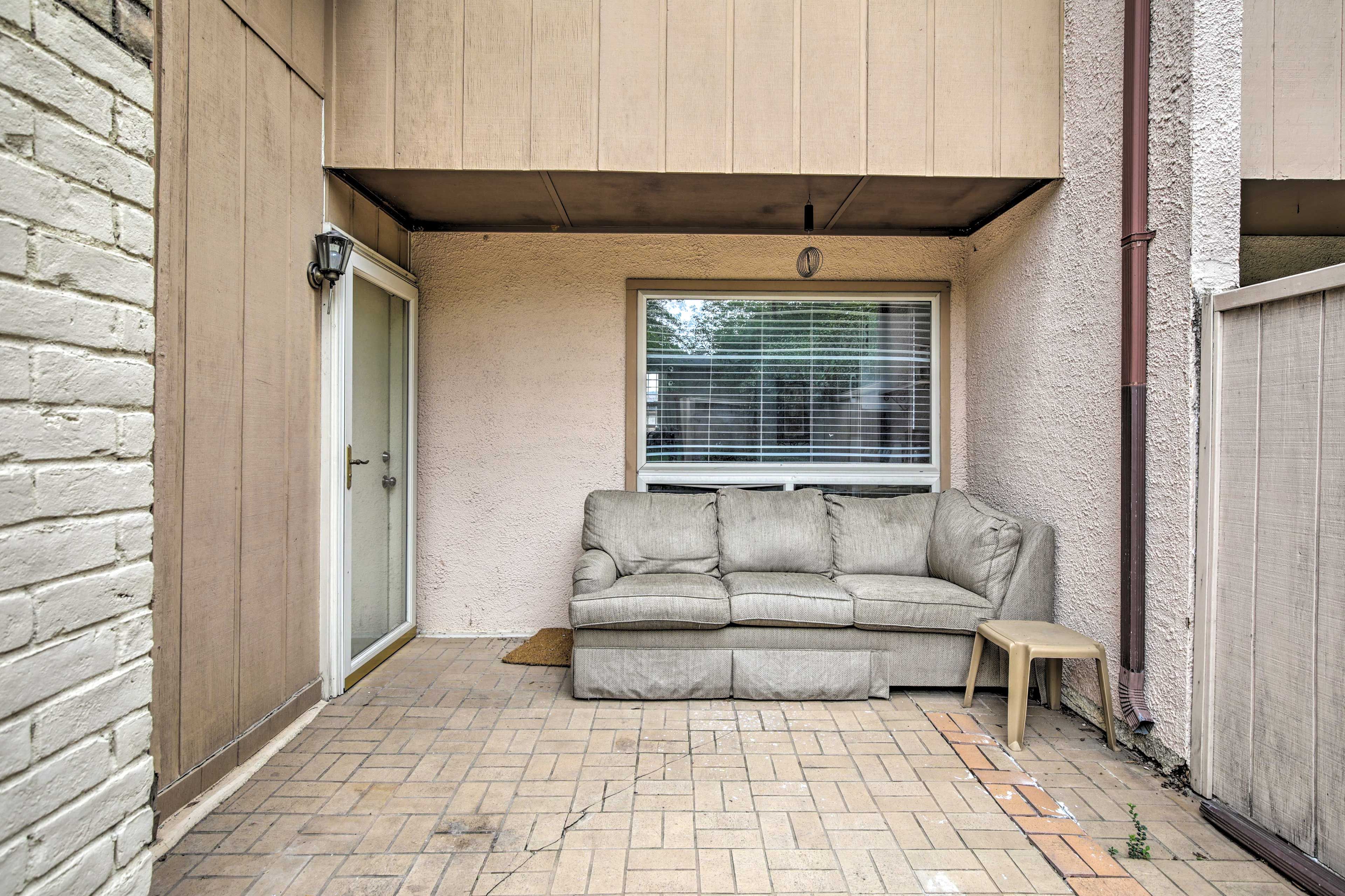 Covered Front Patio