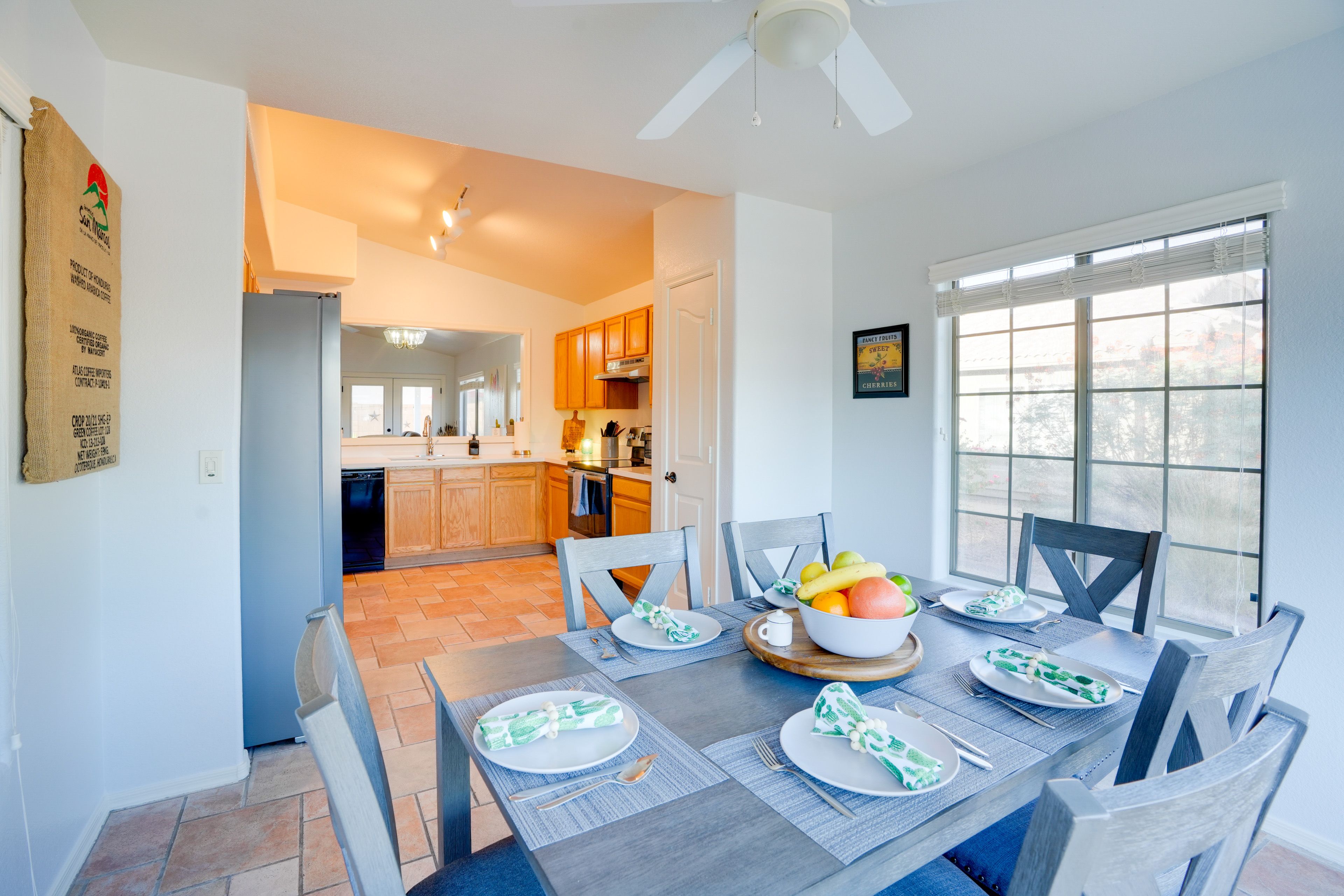 Kitchen & Dining Area | Keyless Entry