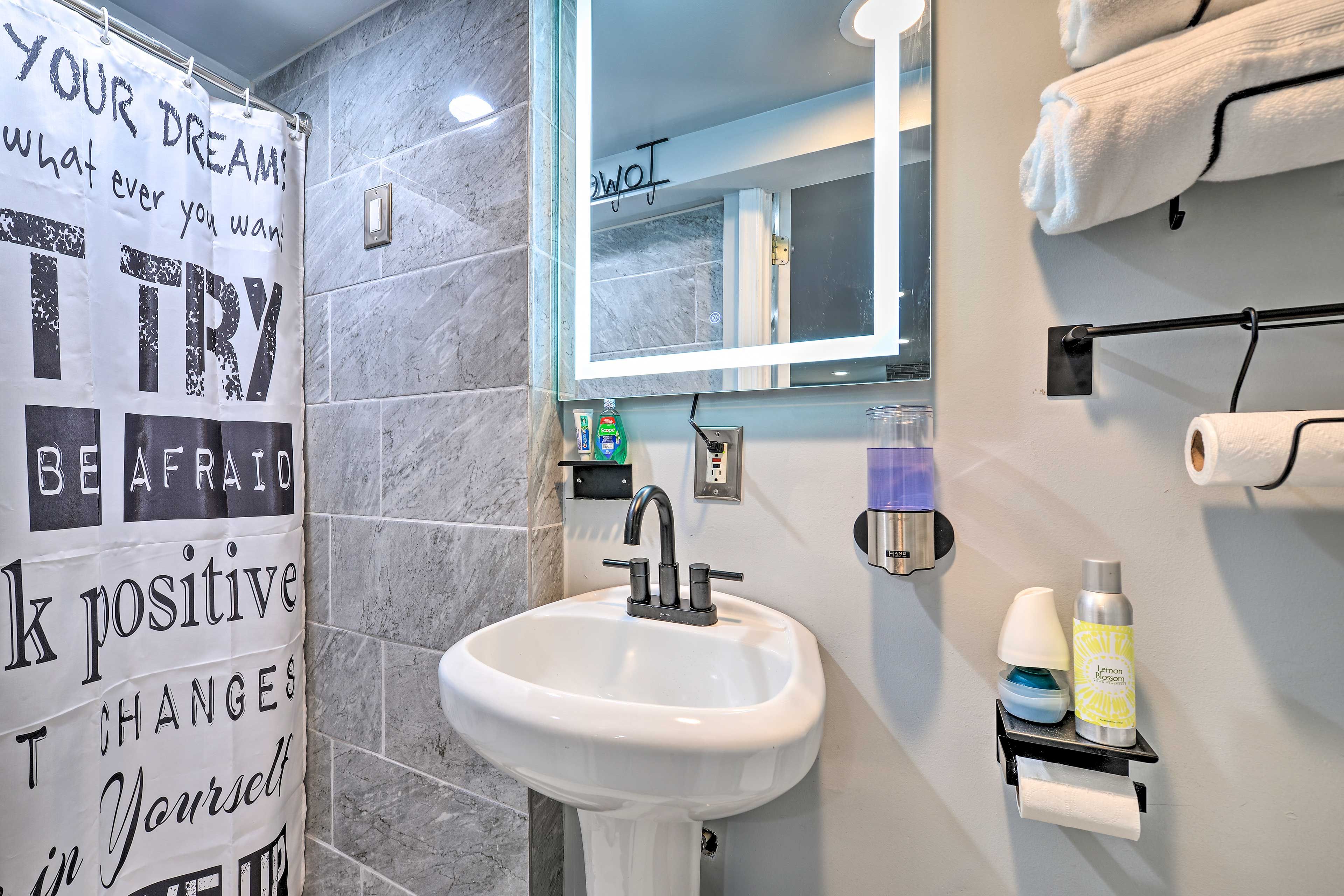 Bathroom | Towels Provided | Complimentary Toiletries