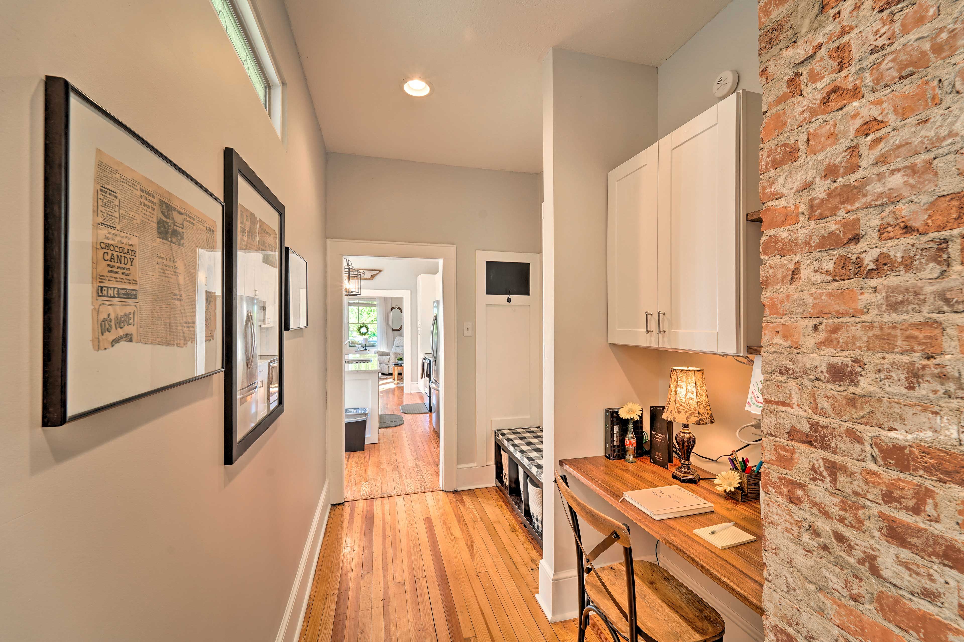 Mudroom | WFH Desk