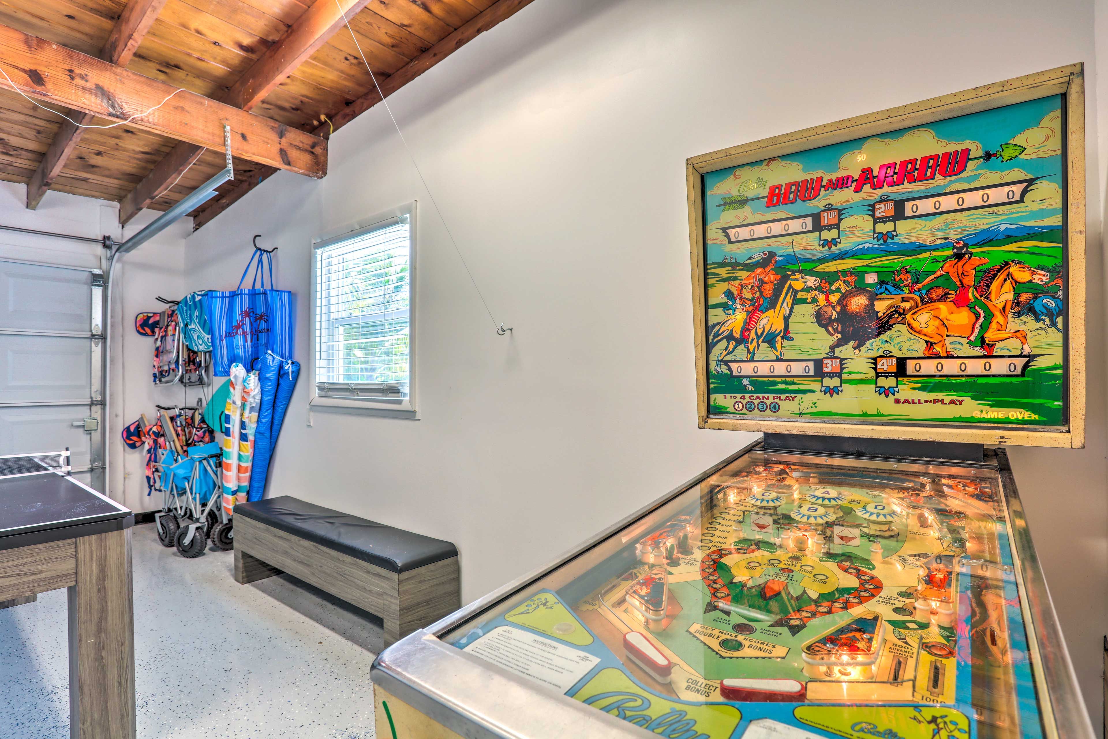 Game Room | Ping Pong | Pinball | Beach Gear