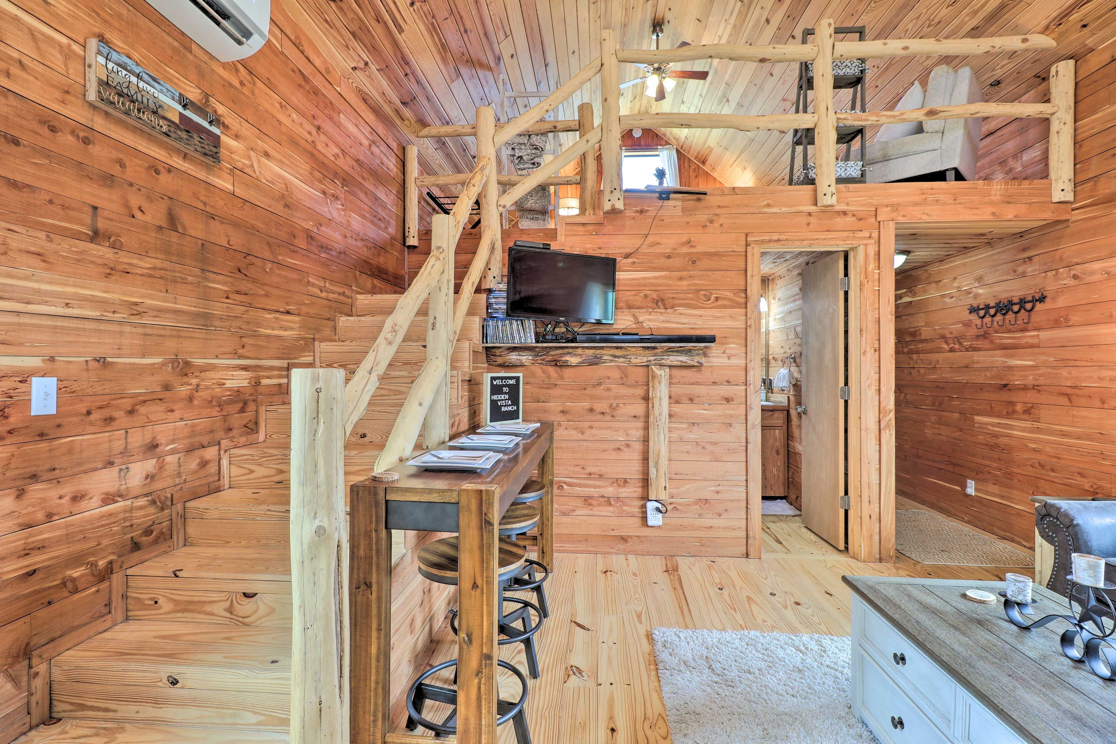 Stairs to Loft Bedroom | Free WiFi