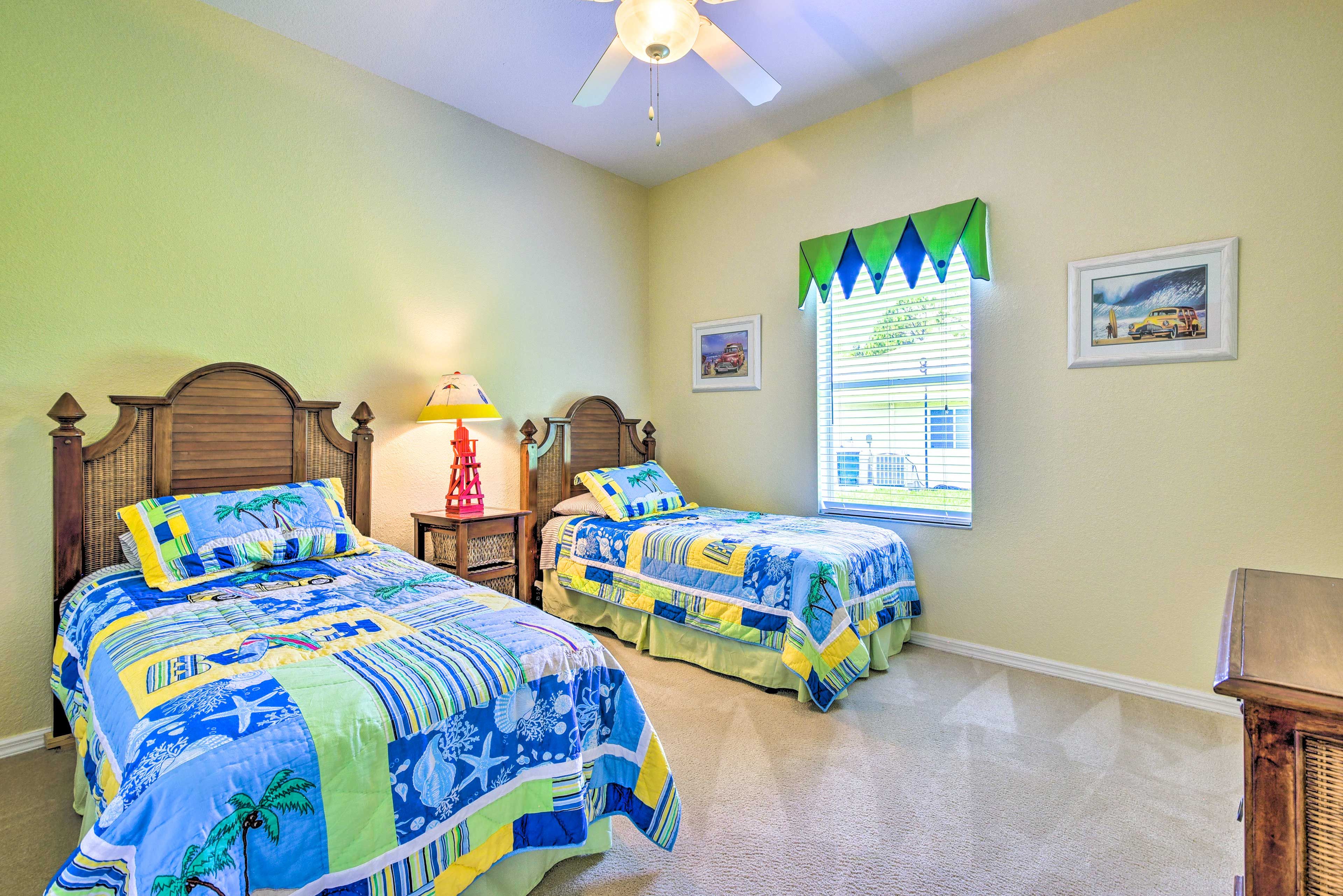 Bedroom 3 | 2 Twin Beds