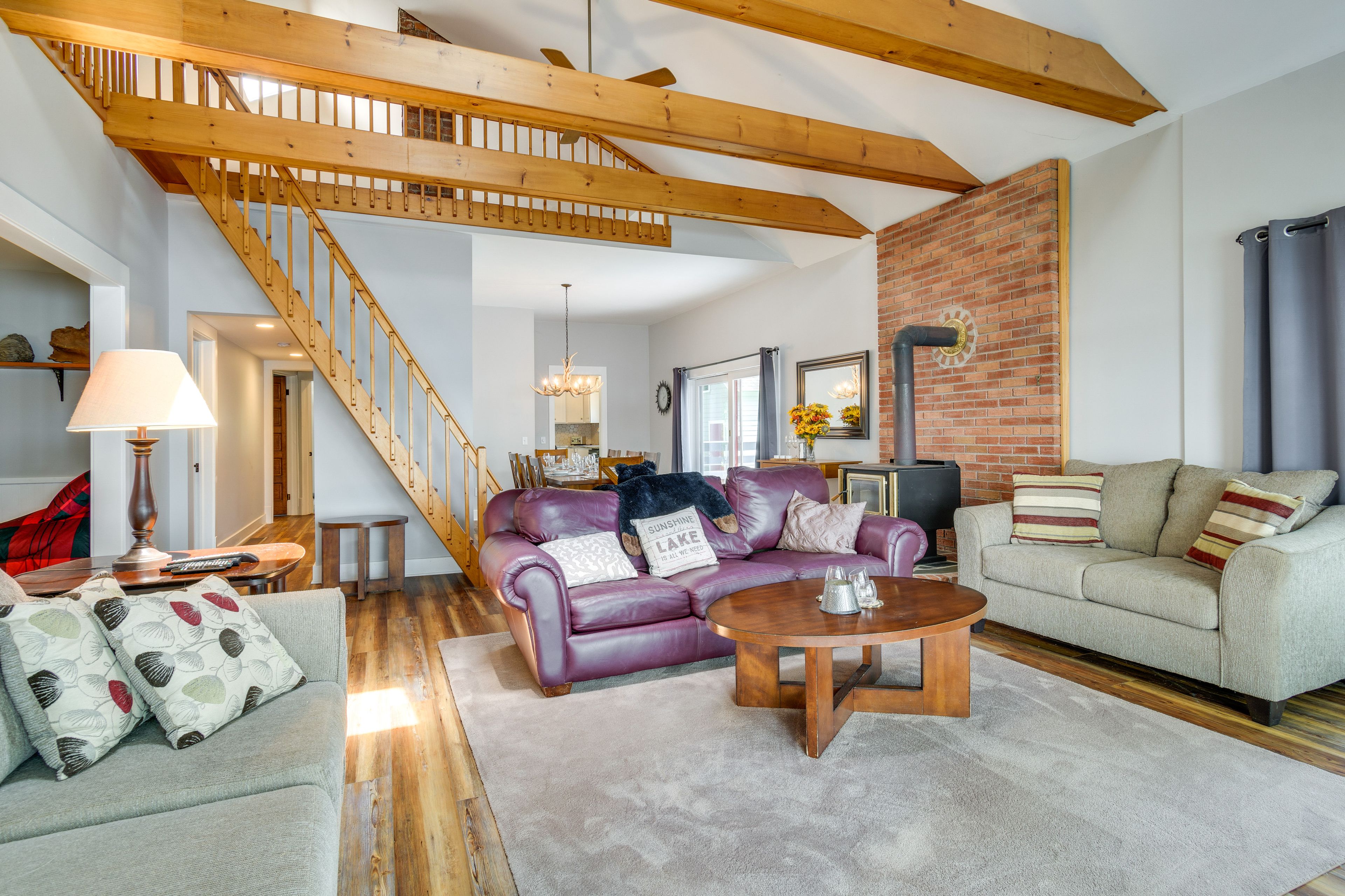 Living Room | Upper-Level Loft Not Available