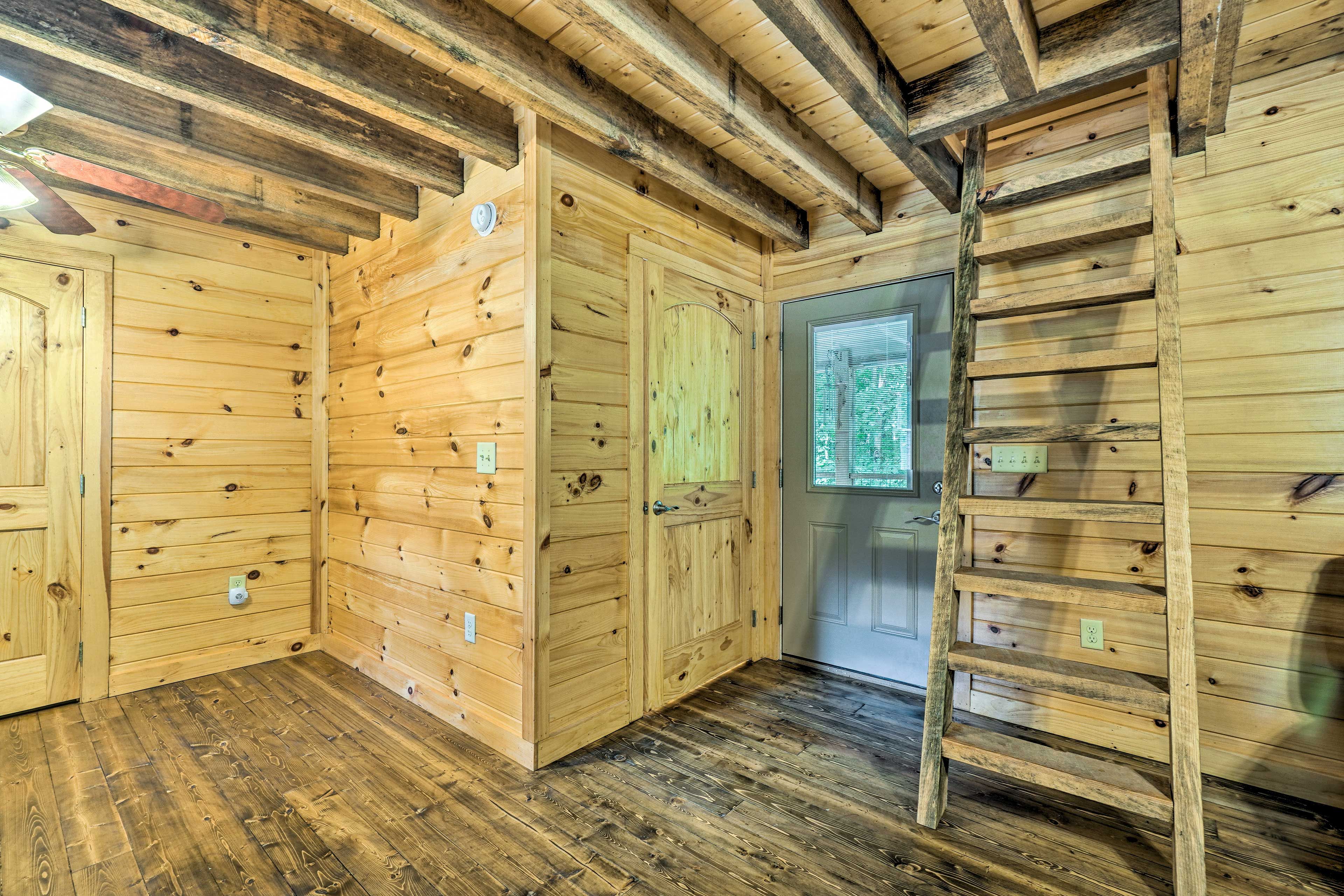 Ladder Required for Lofted Bedroom Access