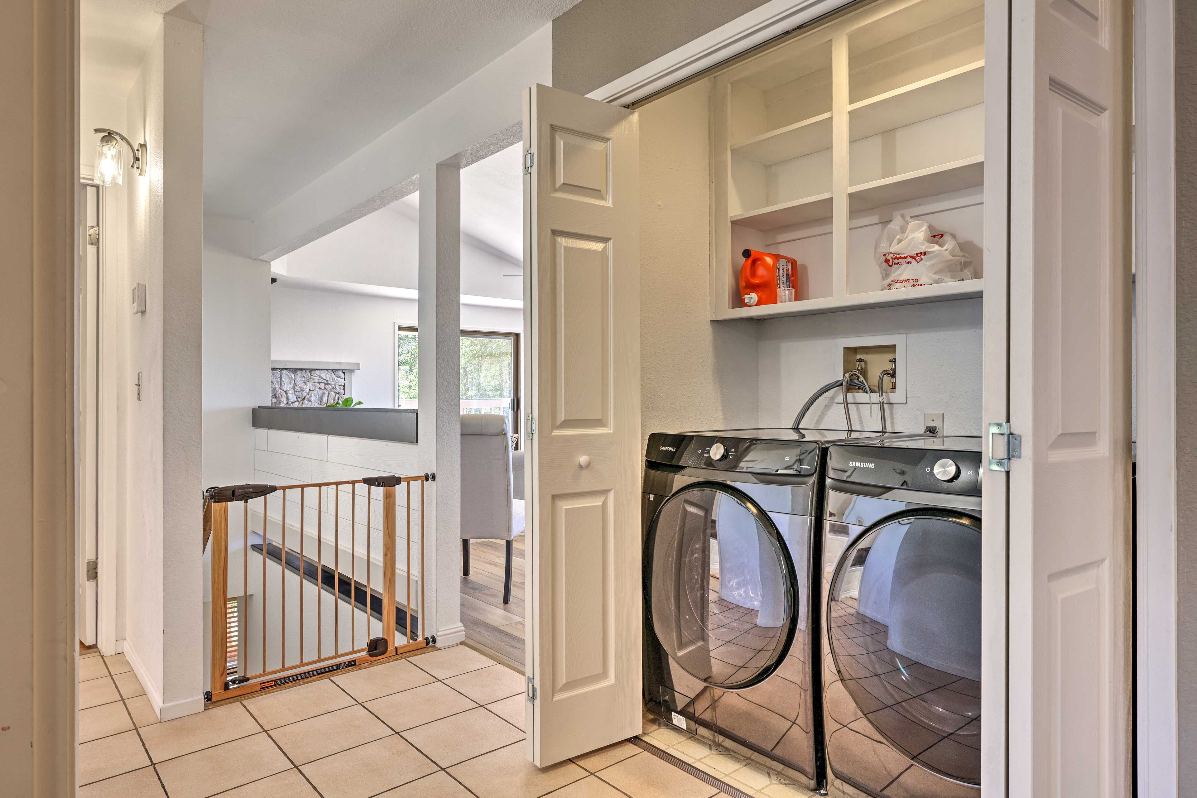 Laundry Area | Washer/Dryer | Laundry Detergent | Iron/Board