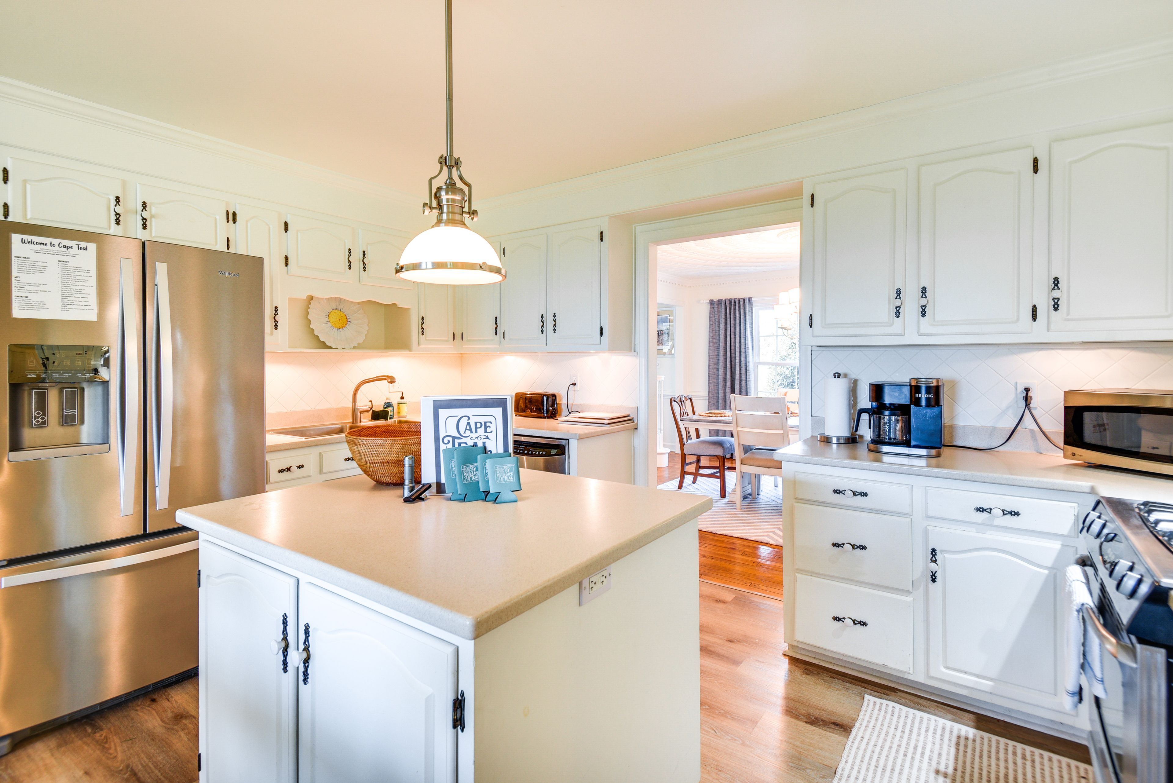 Kitchen | Cooking Basics | Coffee Maker | Paper Towels/Trash Bags Provided