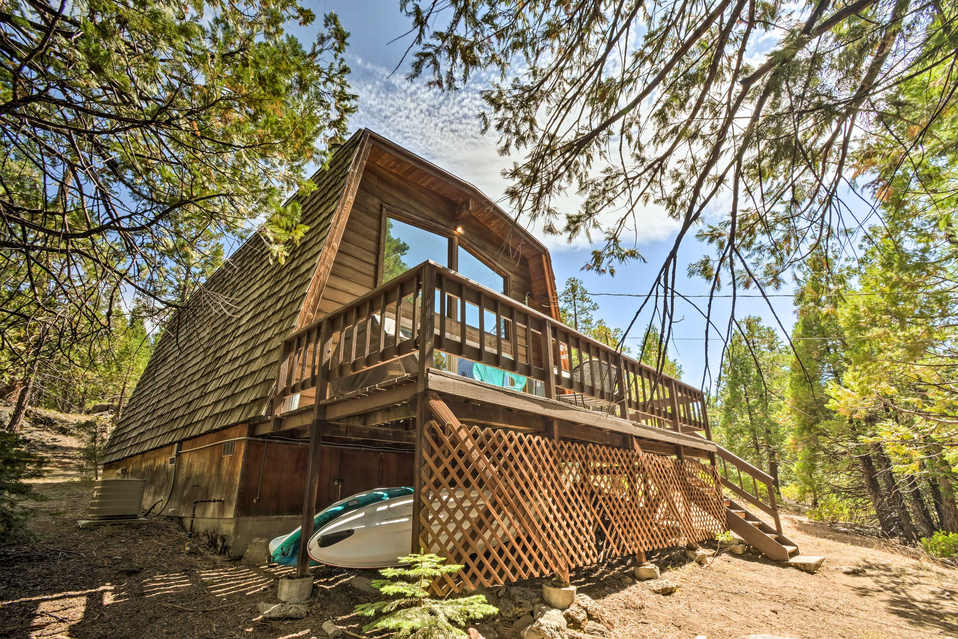 Cabin Exterior | Kayaks Provided
