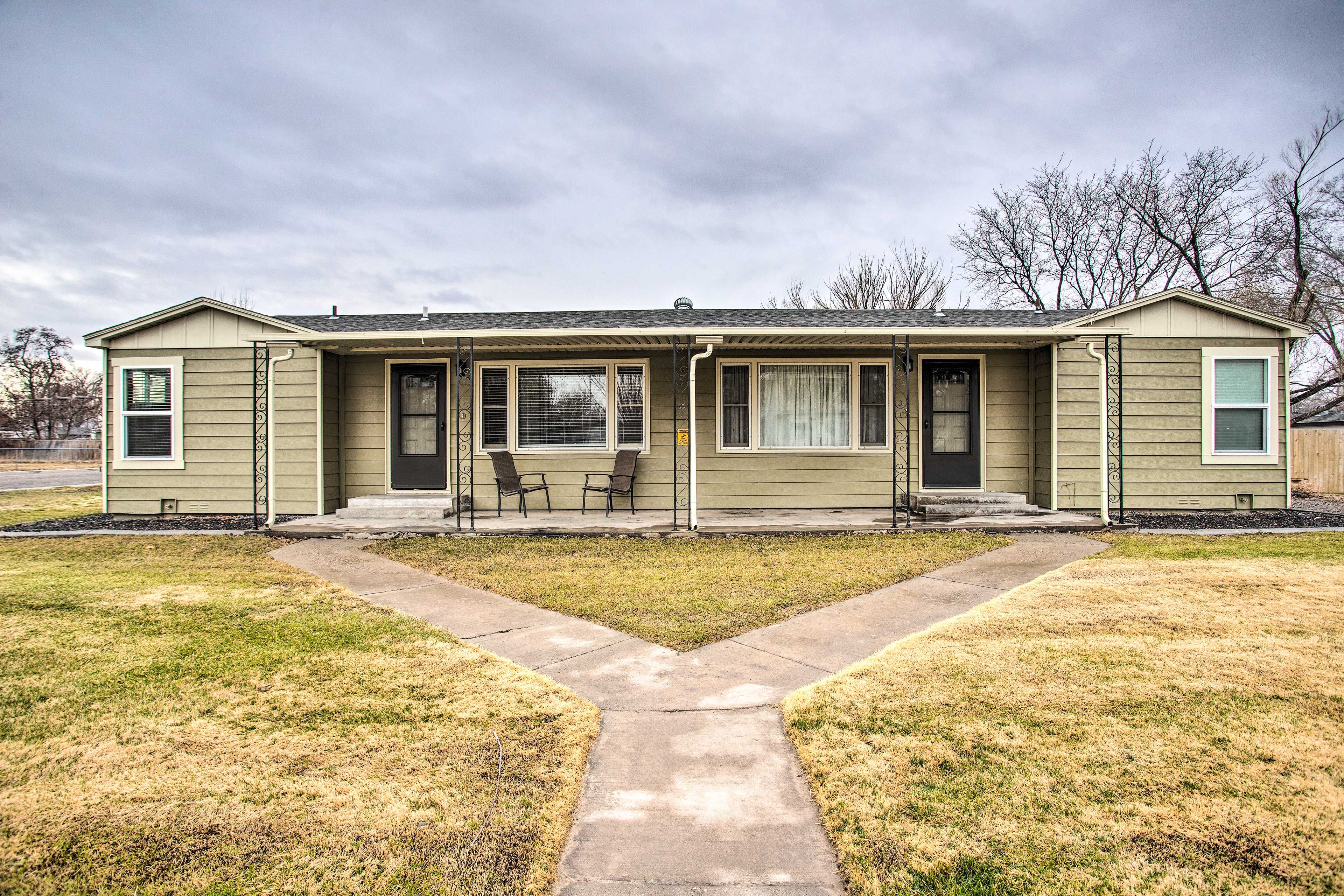 Townhome Exterior | Parking | Free Street Parking (First-Come, First-Served)