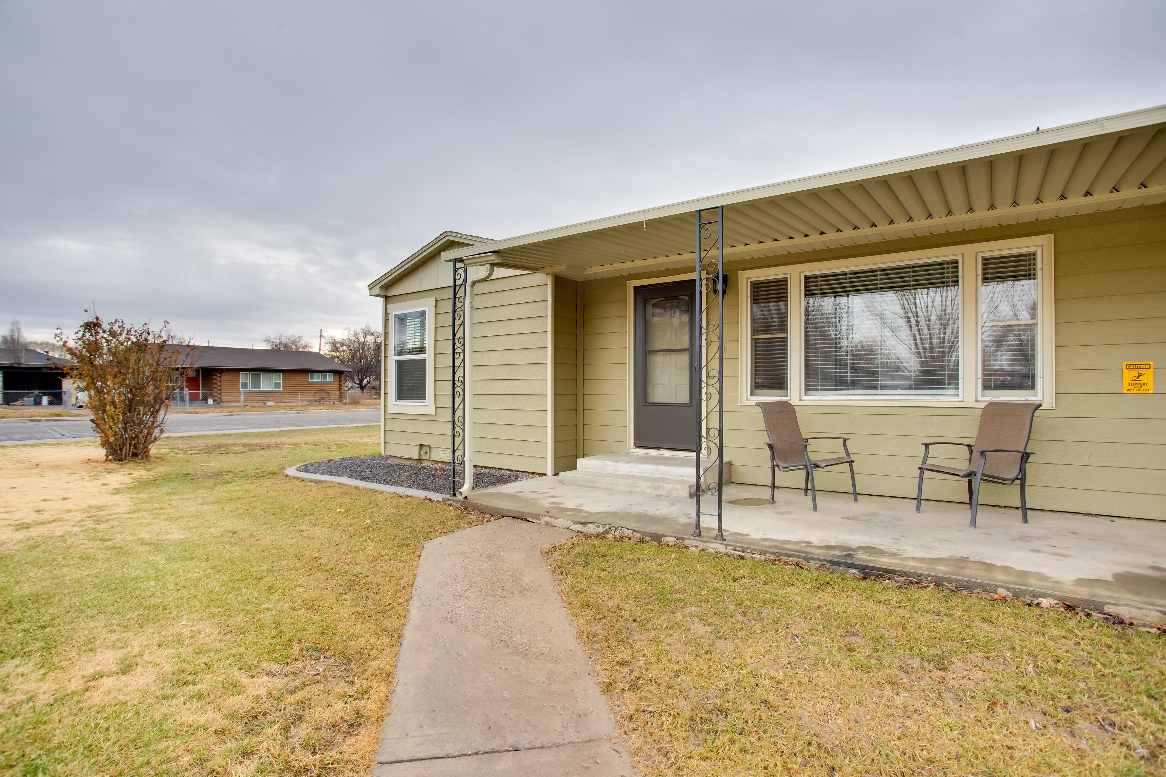 Townhome Exterior | Community Playground | Walk to Downtown