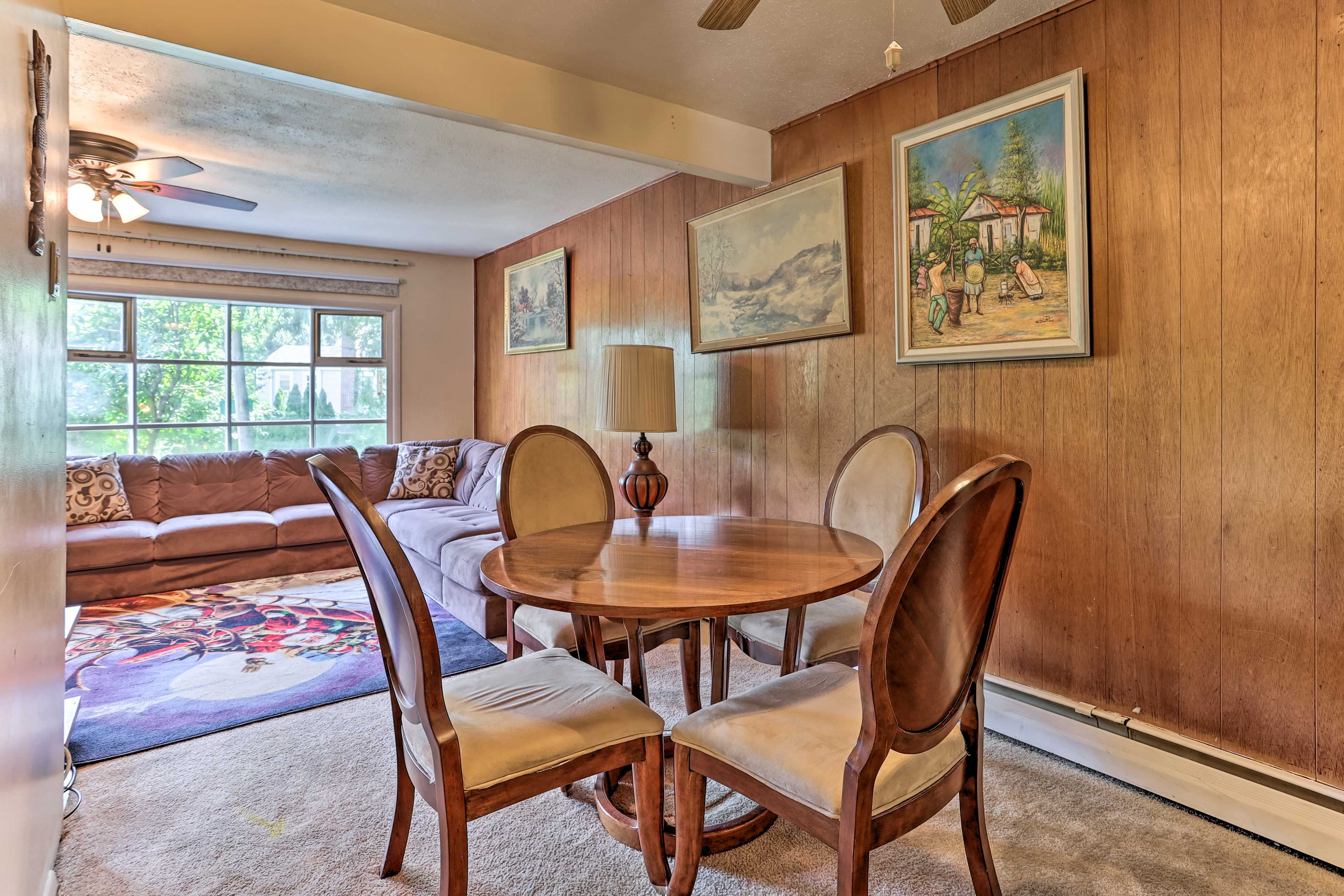 Dining Area | 1st Floor | Dishware + Flatware