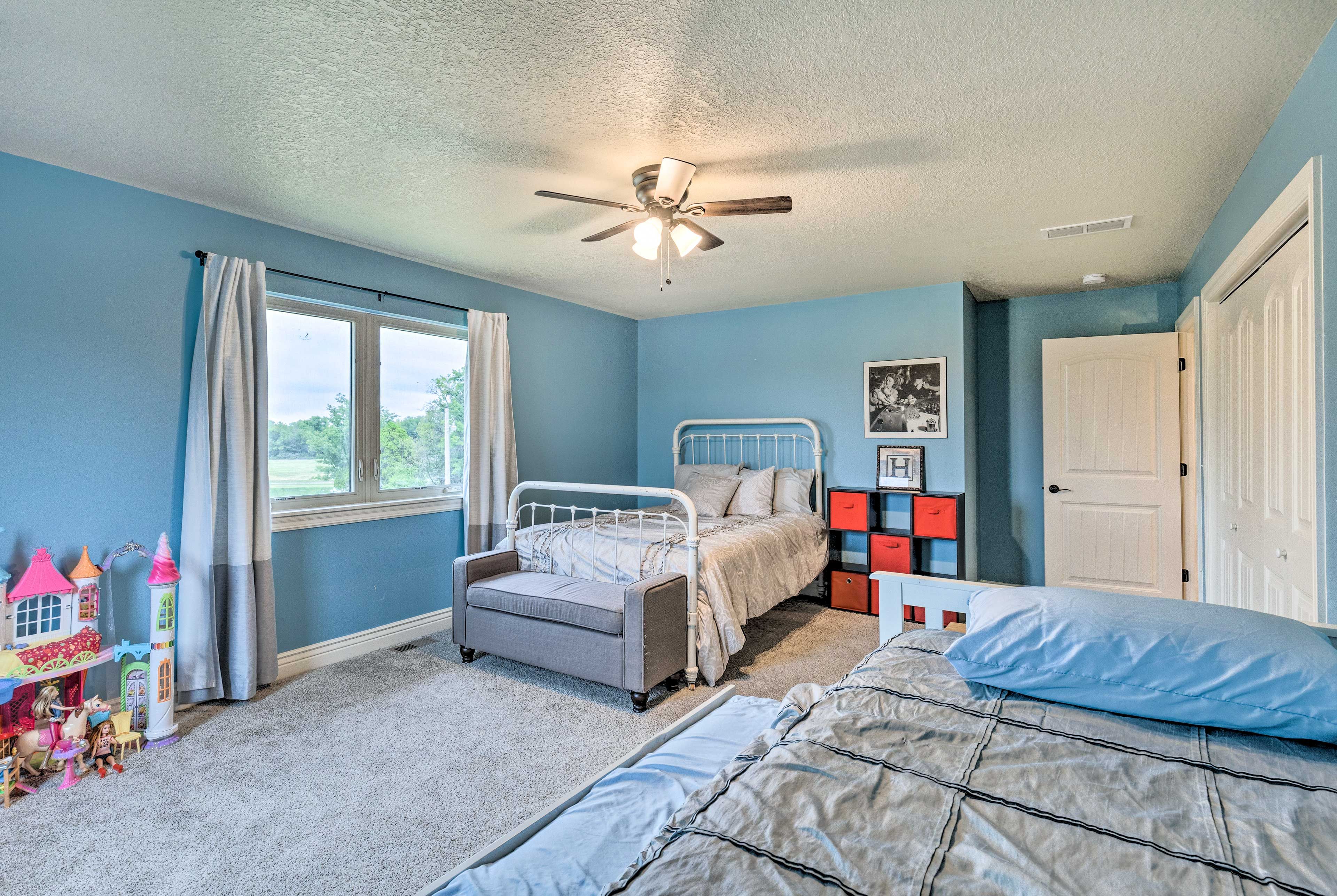 Bedroom 6 | 2 Twin Beds w/ Full Trundle | 2nd Floor