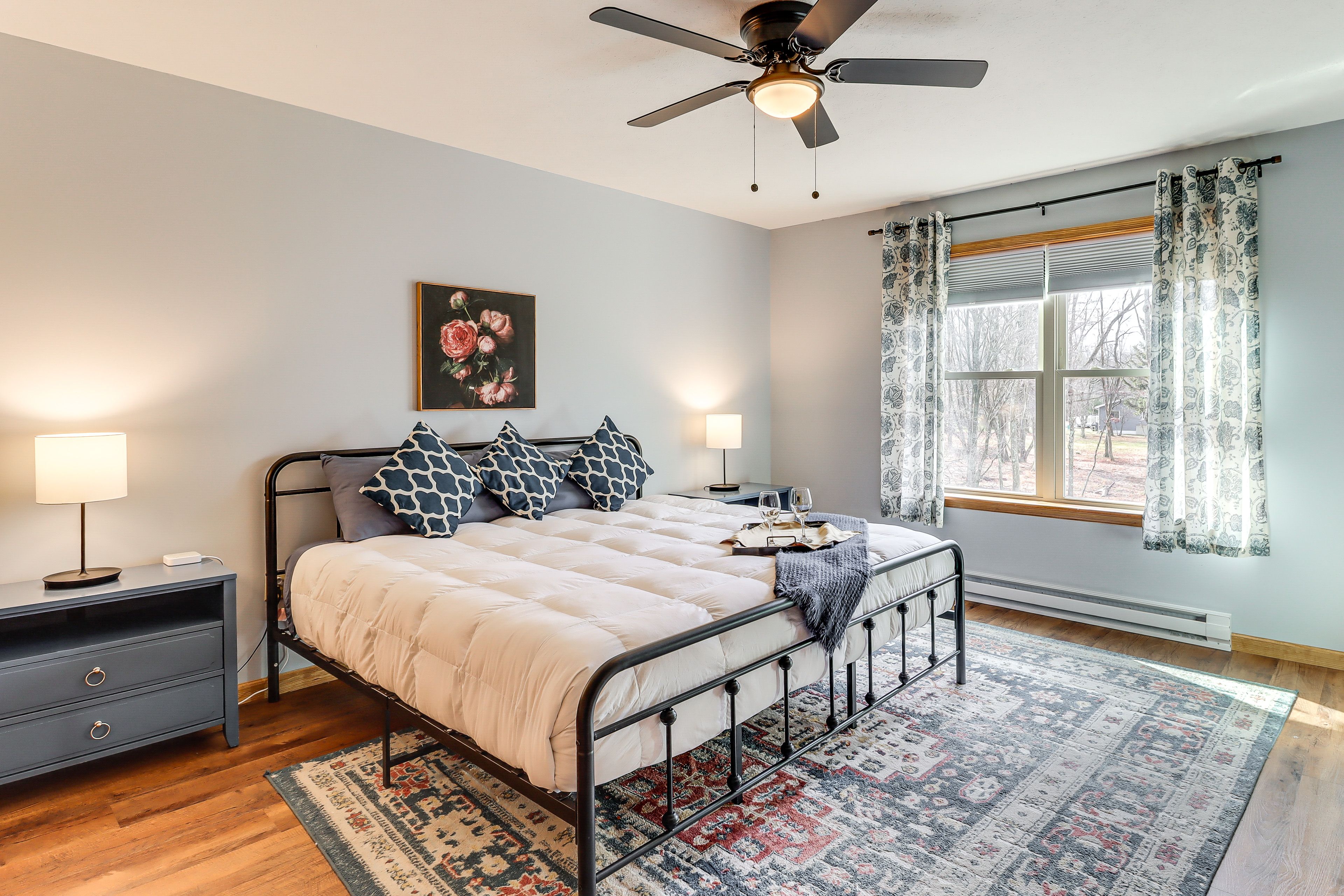 Bedroom 1 | King Bed | Pack 'n Play | 2nd Floor | Linens Provided | En-Suite