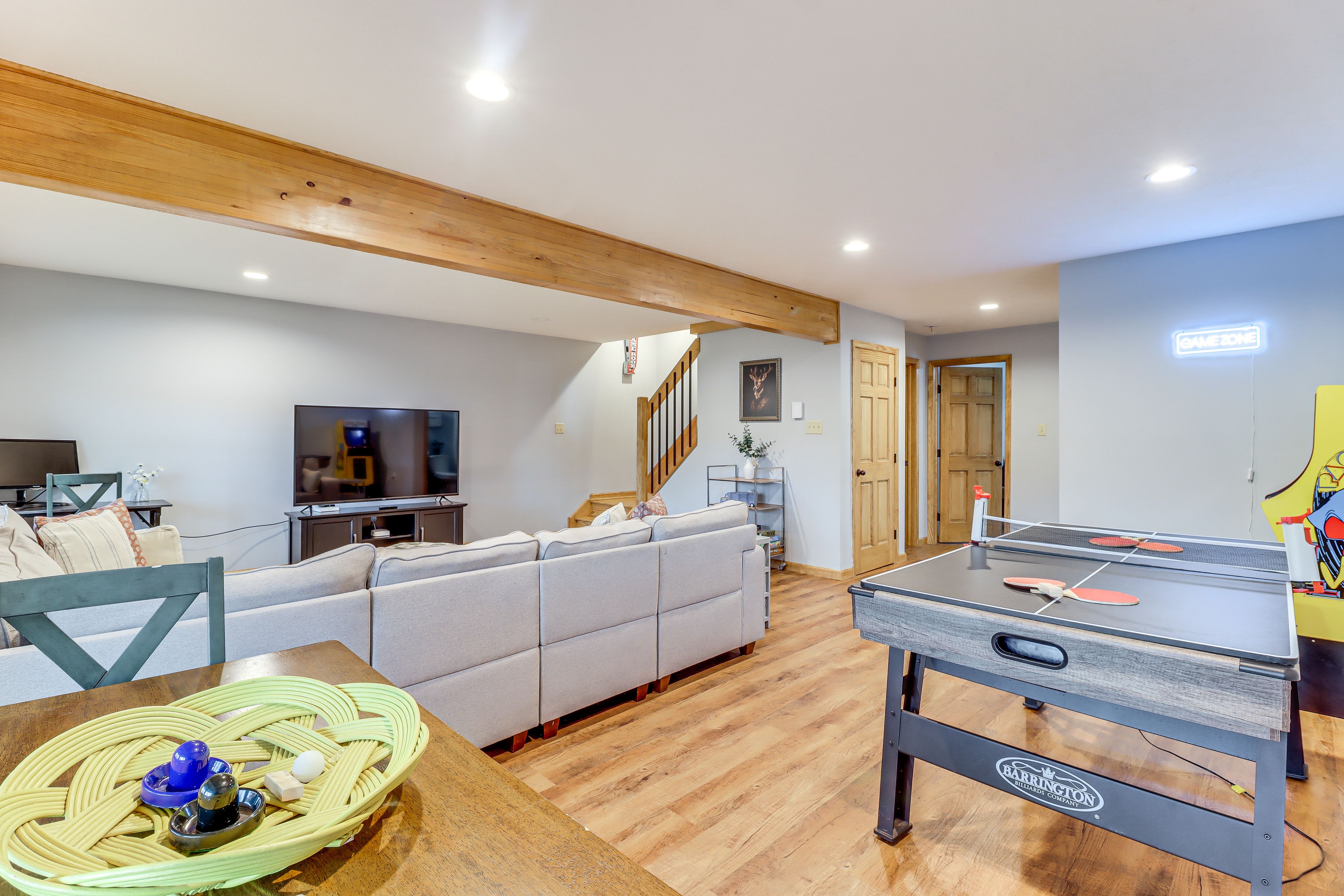 Game Room | Game Table w/ Ping Pong & Air Hockey | Board Games | 1st Floor