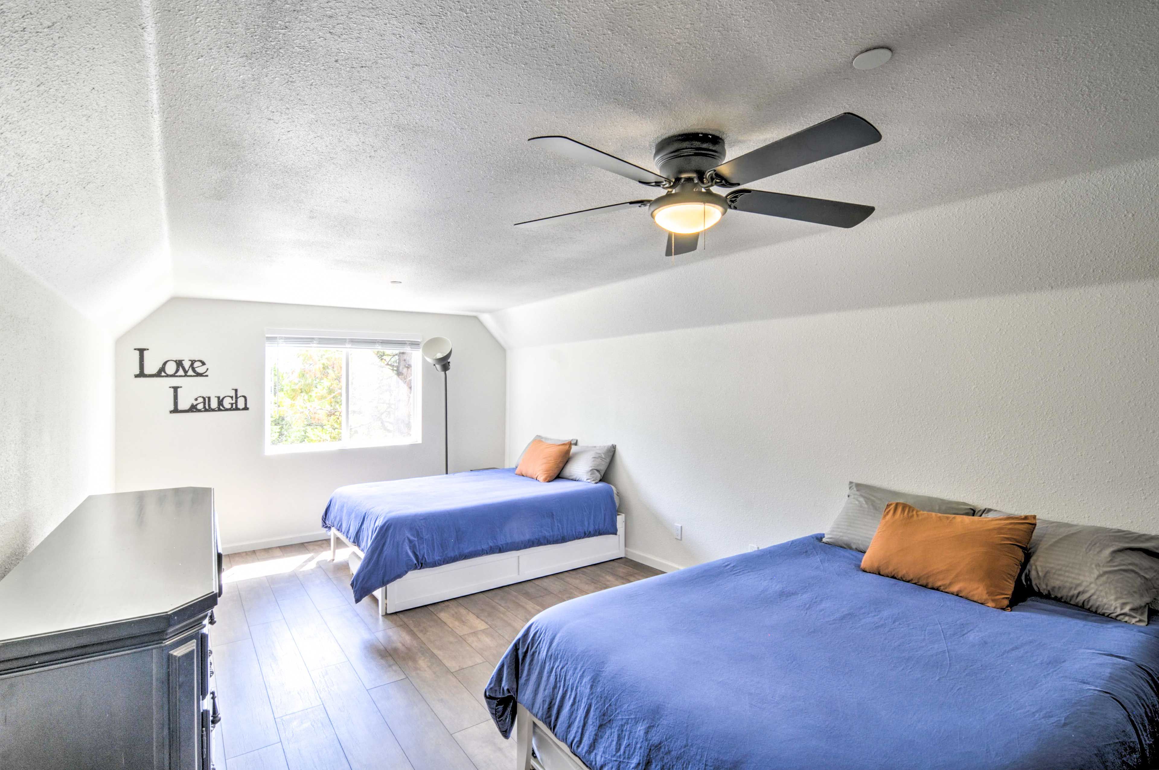 Bedroom 3 | 2 Queen Beds w/ Twin Trundle | 2nd Floor