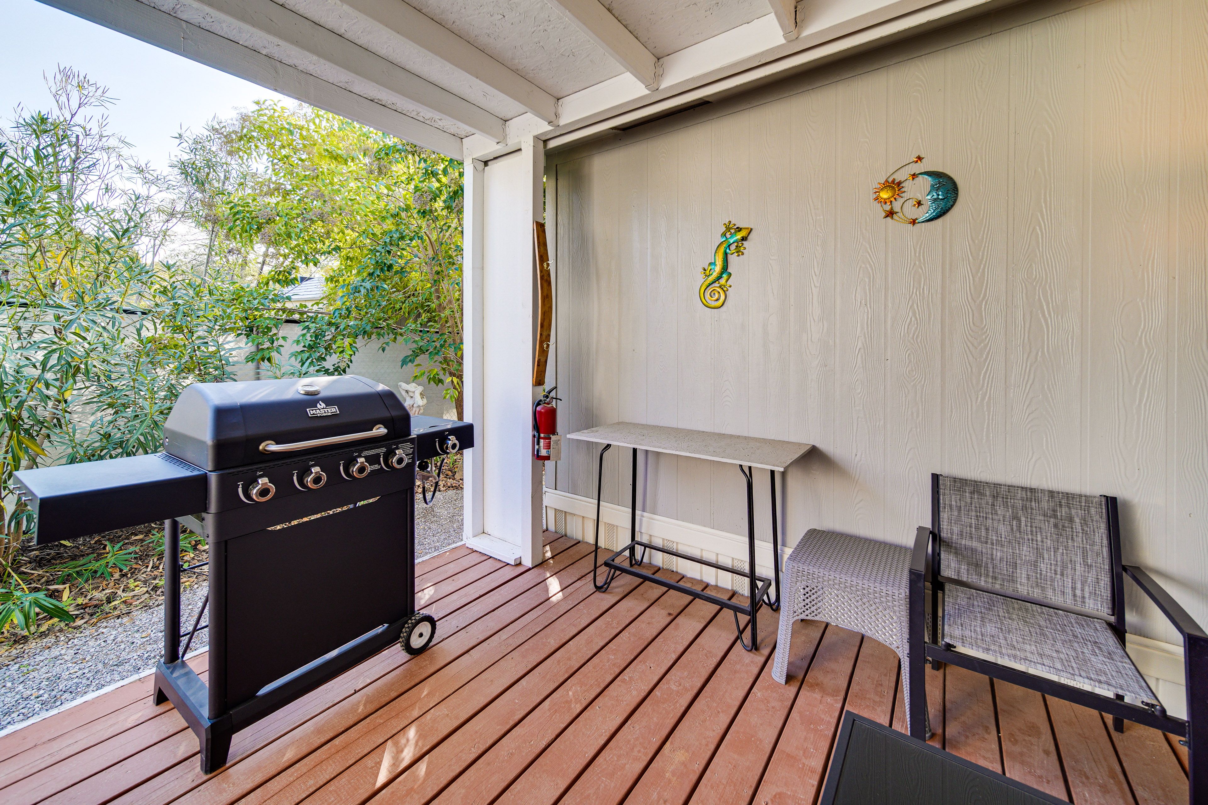 Furnished Deck | Gas Grill (Available Seasonally)