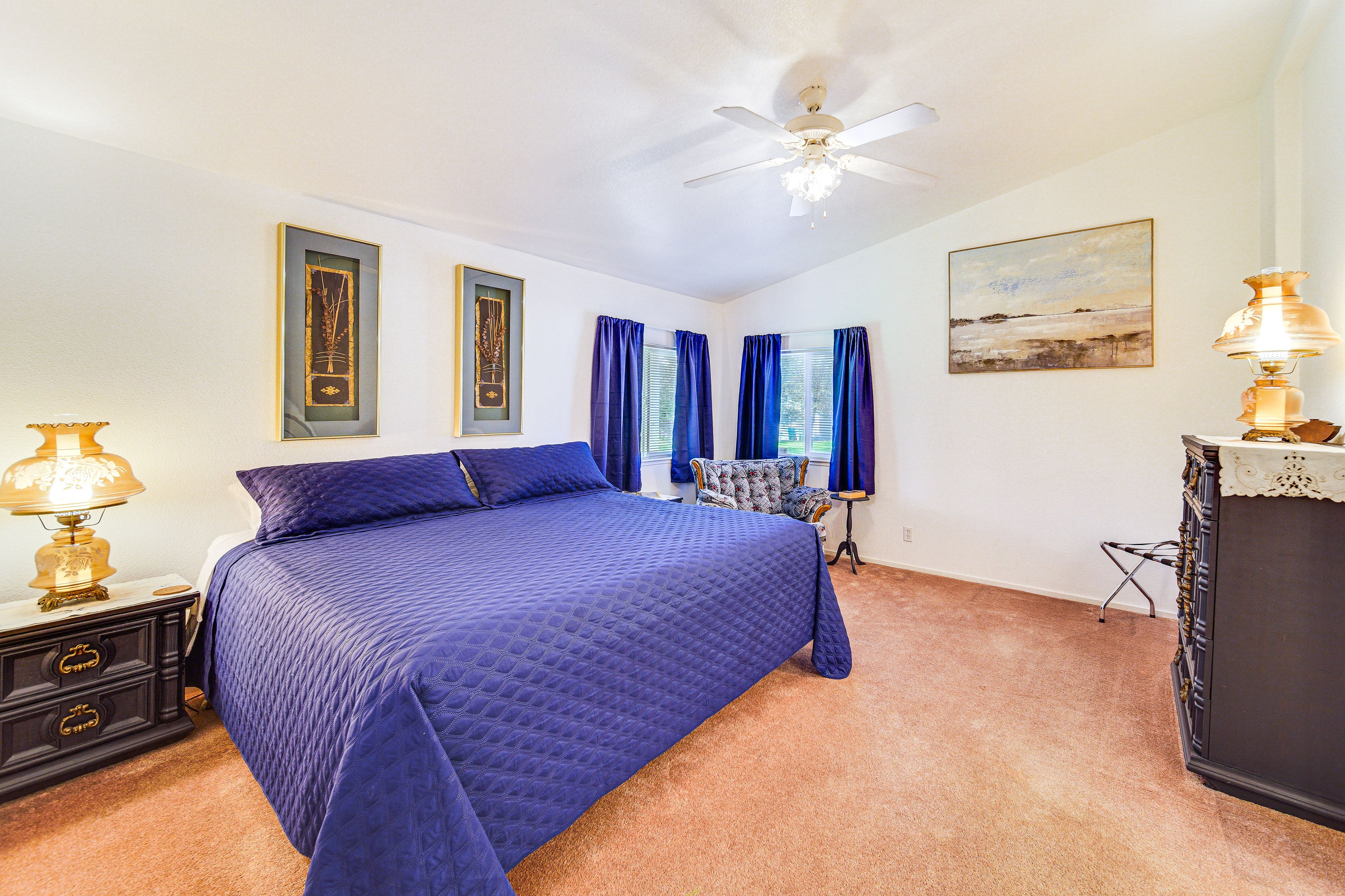 Bedroom 1 | California King Bed | Linens Provided