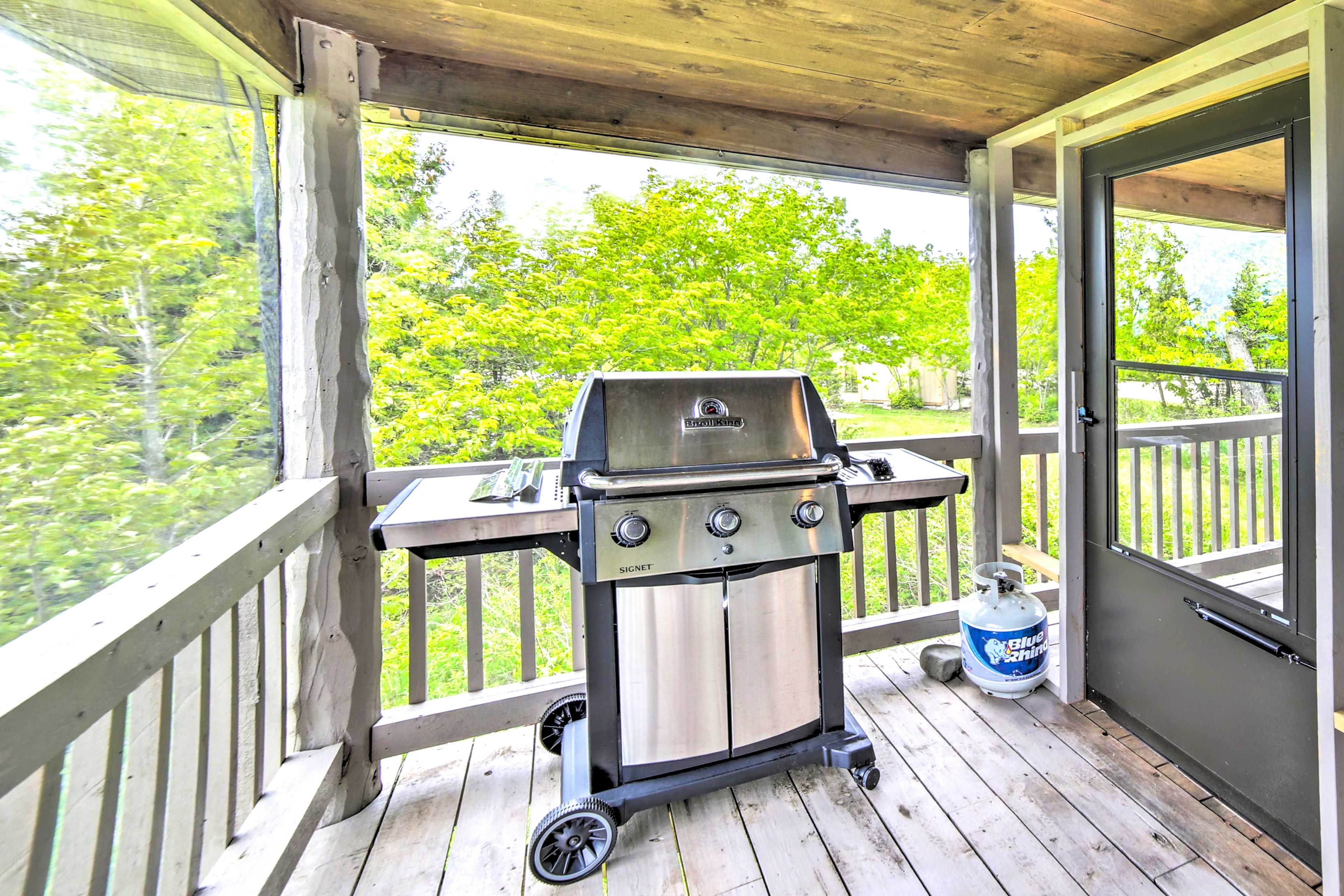 Screened-In Porch | Gas Grill (Propane Provided)