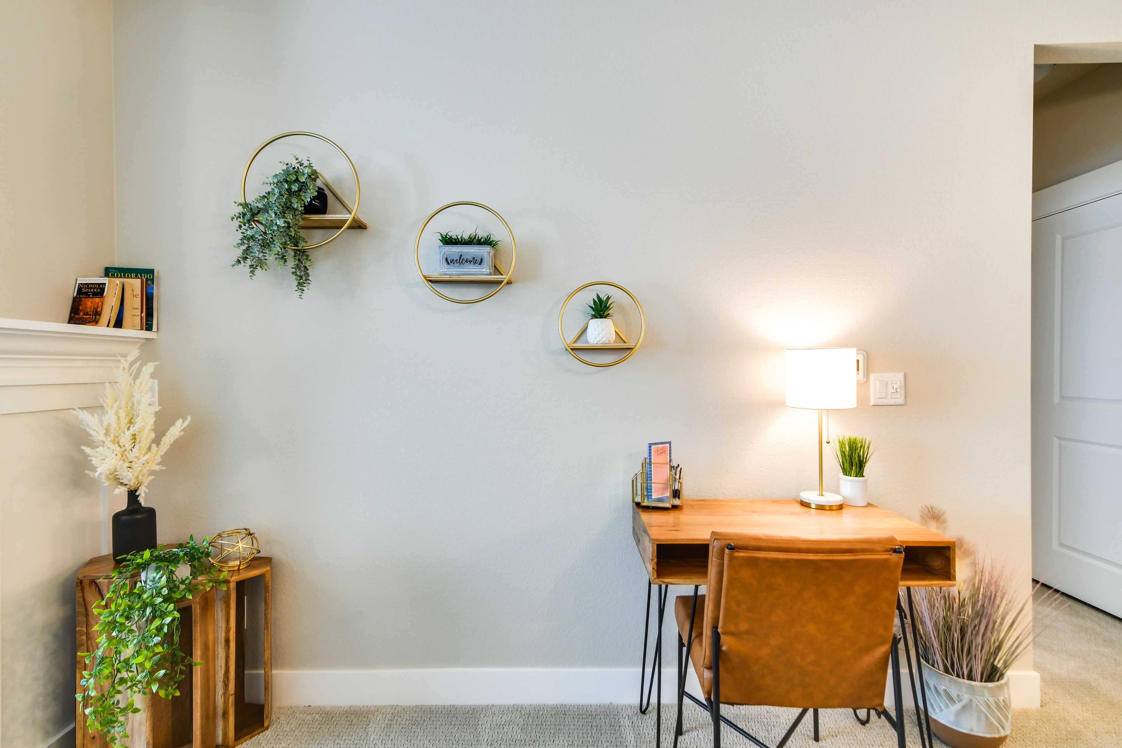 Laptop-Friendly Work Area