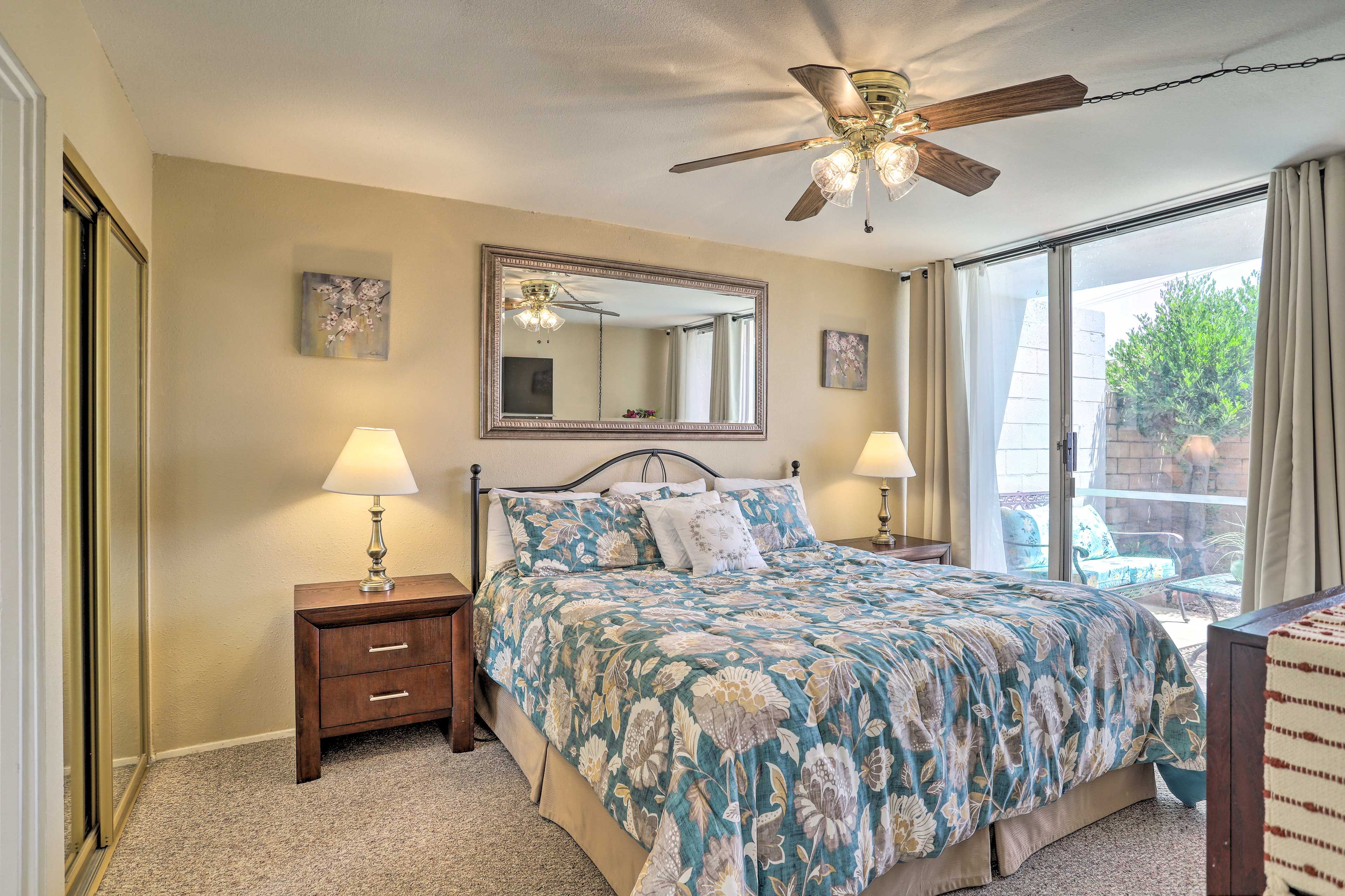 Bedroom 1 | King Bed | Linens Provided