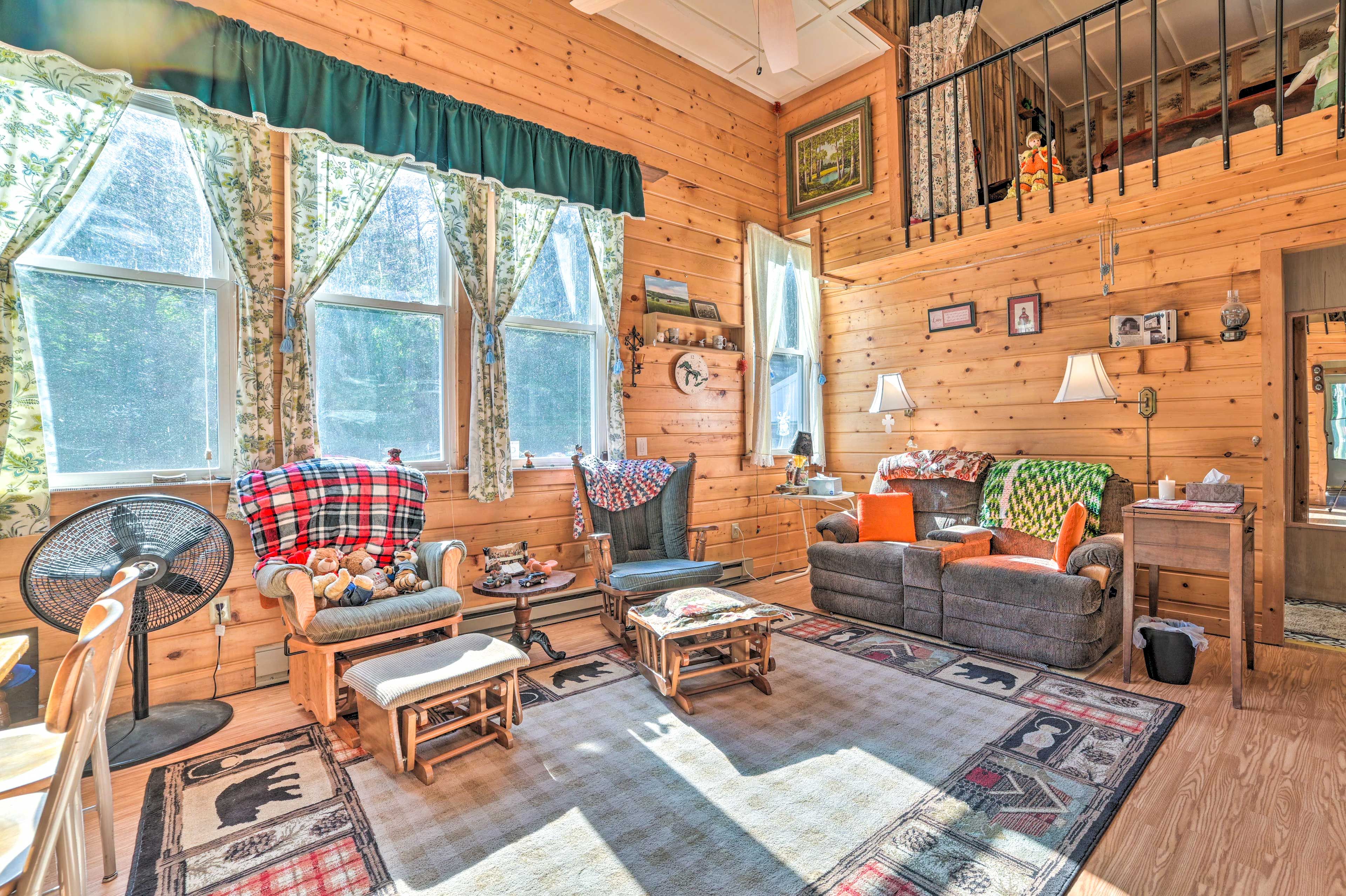 Petoskey Vacation Rental | 1BR + Loft | 1BA | Step-Free Access | 1,800 Sq Ft