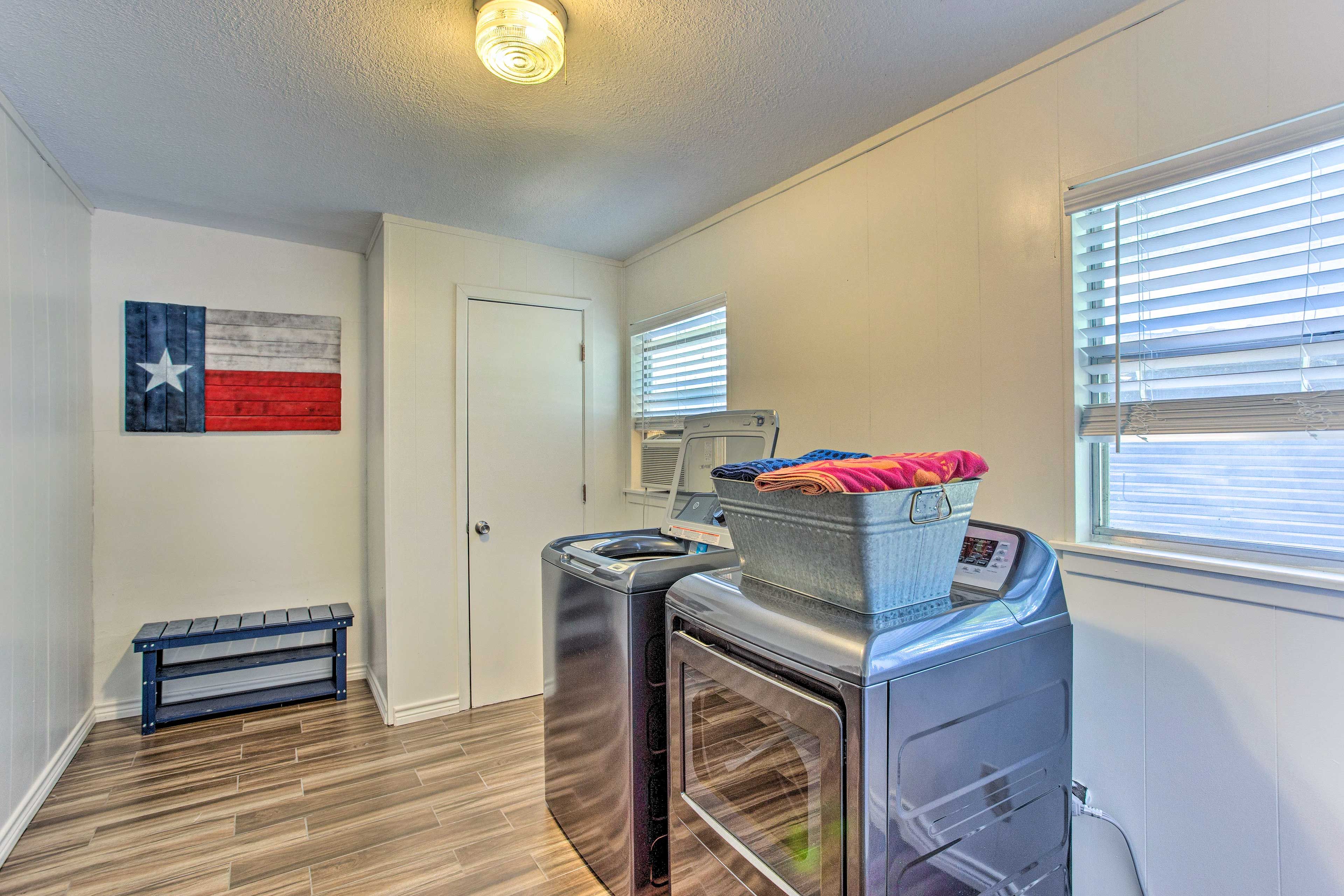 Laundry Area | Detergent Provided
