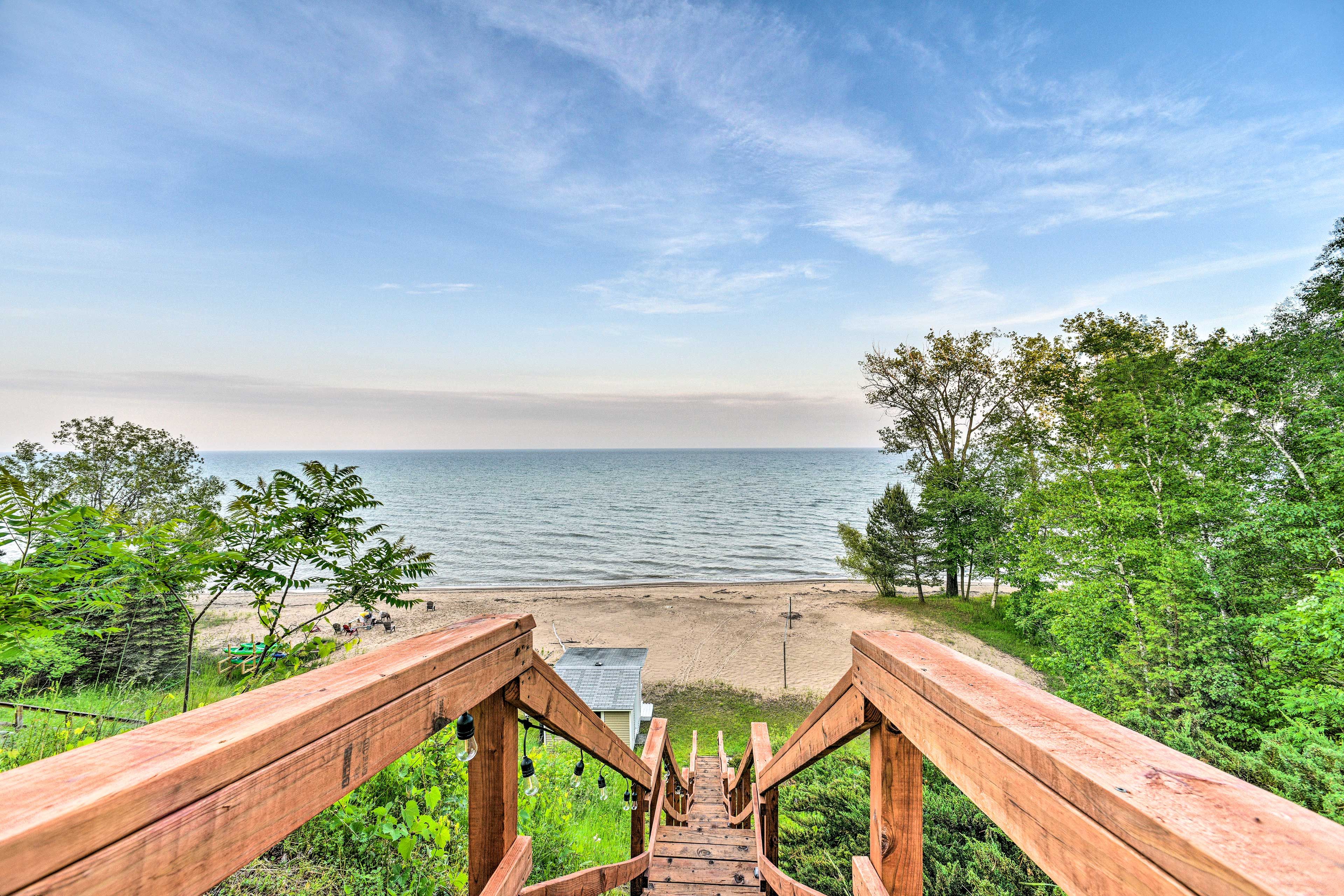 Direct Lake Huron Access