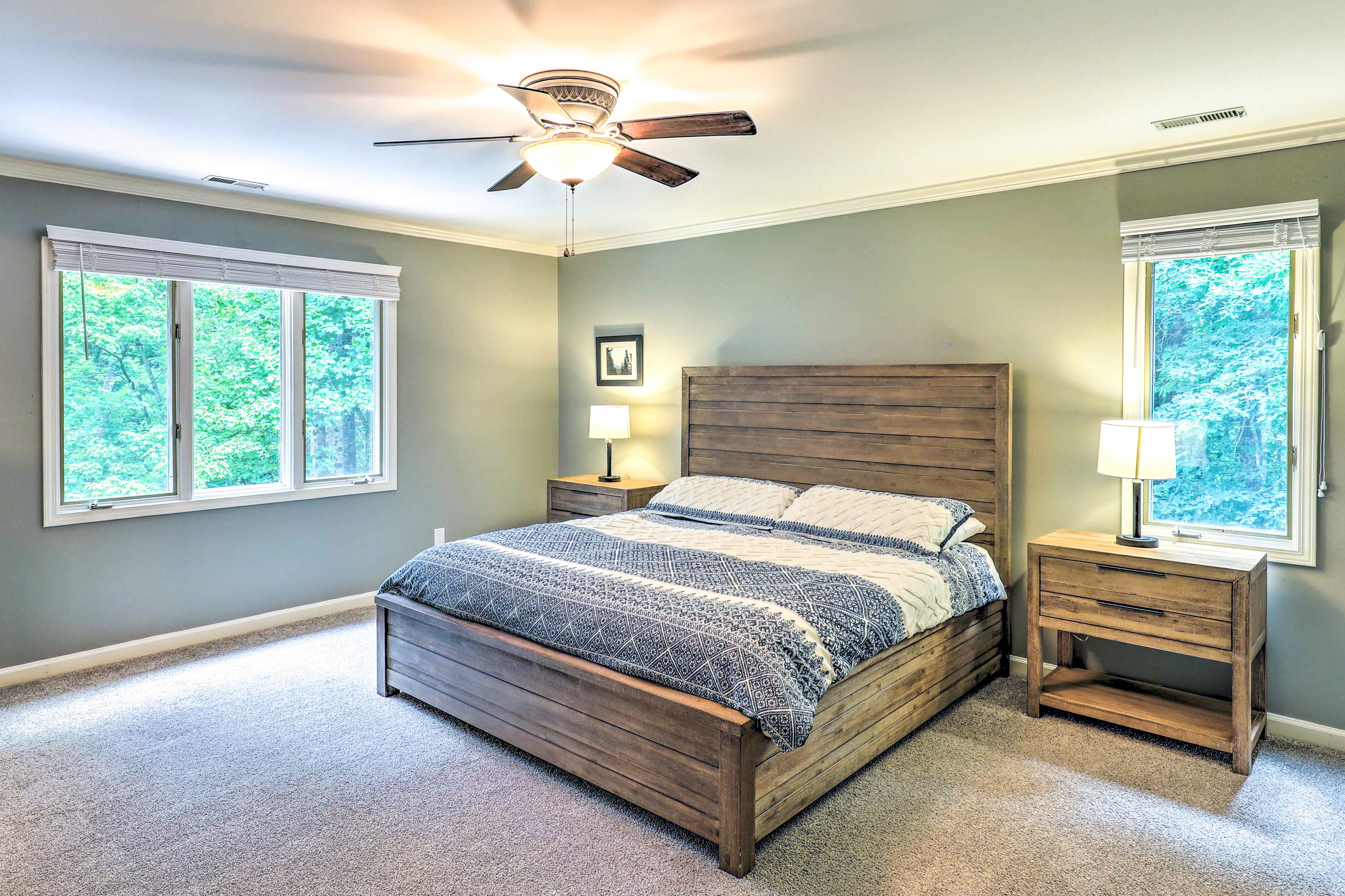 Bedroom 1 | 2nd Floor | King Bed | Linens Provided