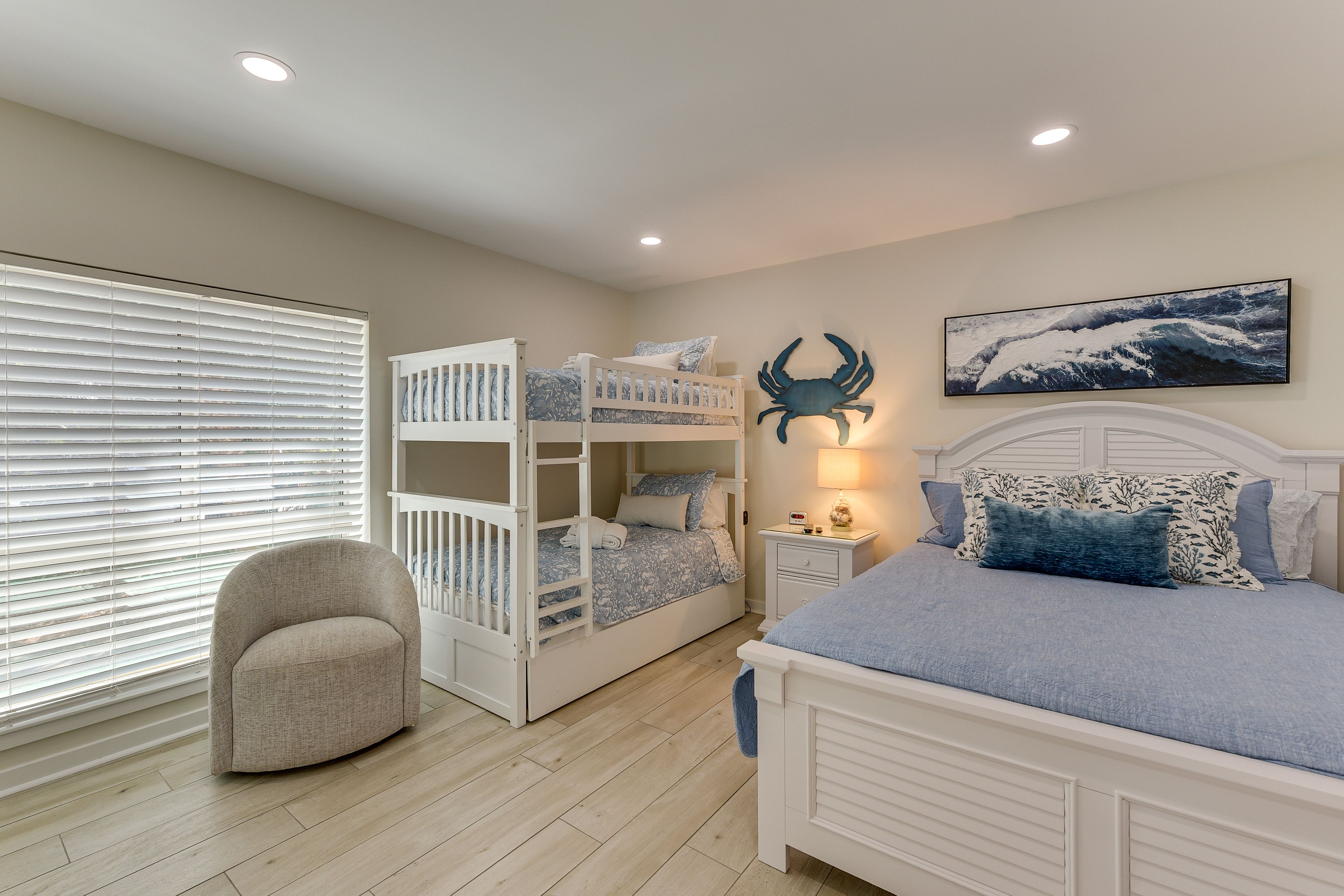 Bedroom 2 | Twin Bunk Bed w/ Twin Trundle | Full Bed