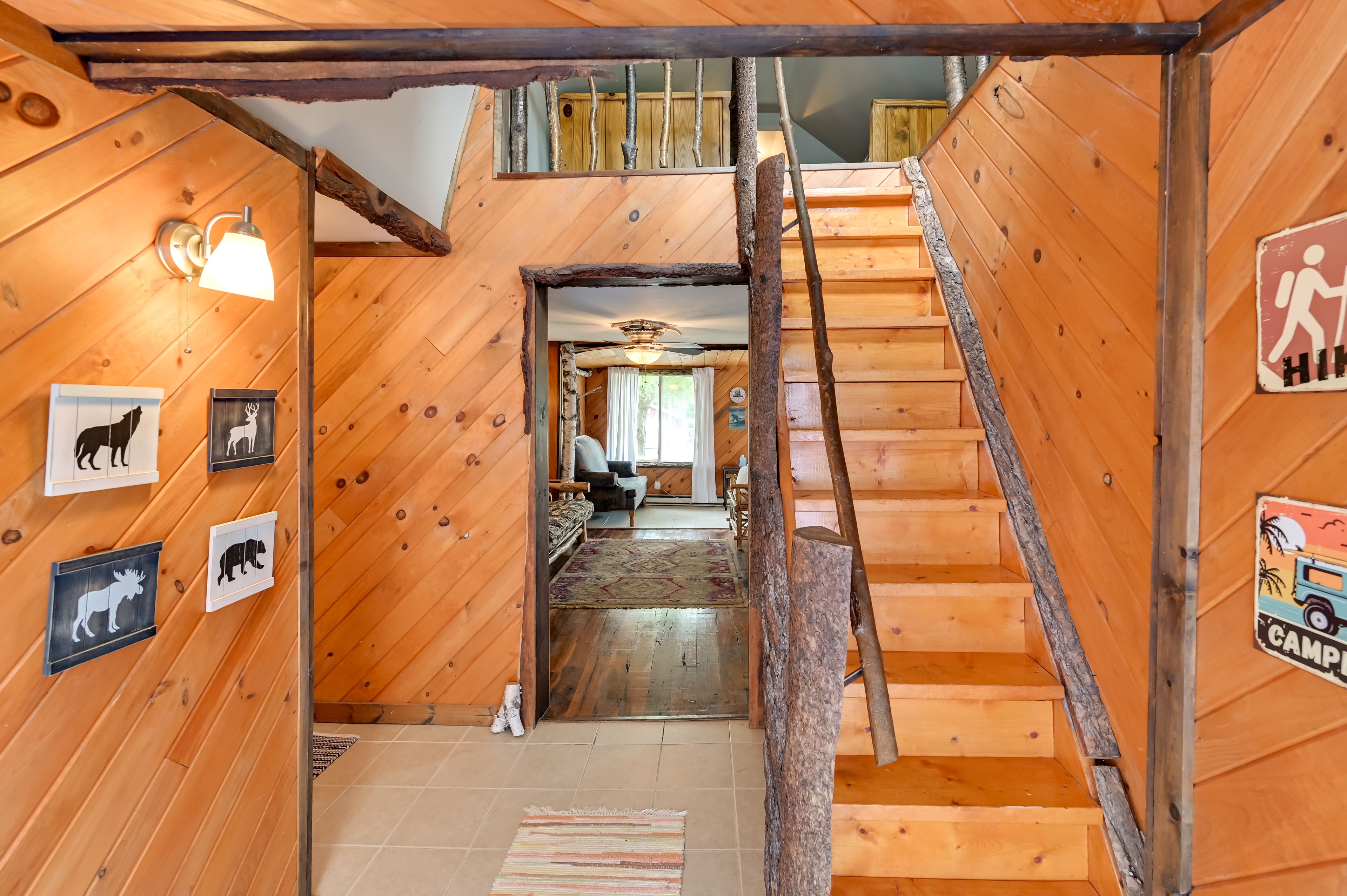 Front Entryway | Stairs to Access Loft