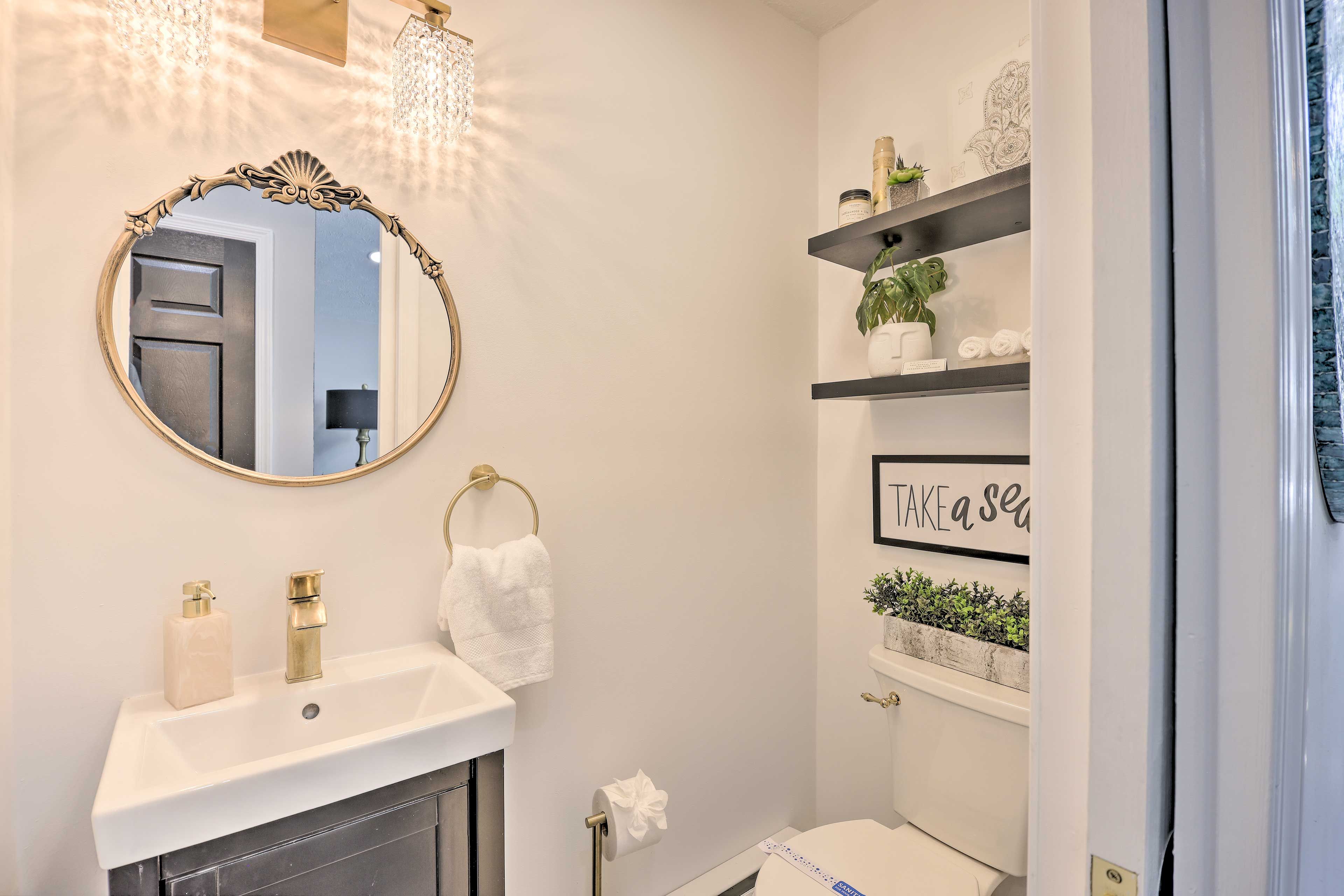 Half Bathroom | Hair Dryer