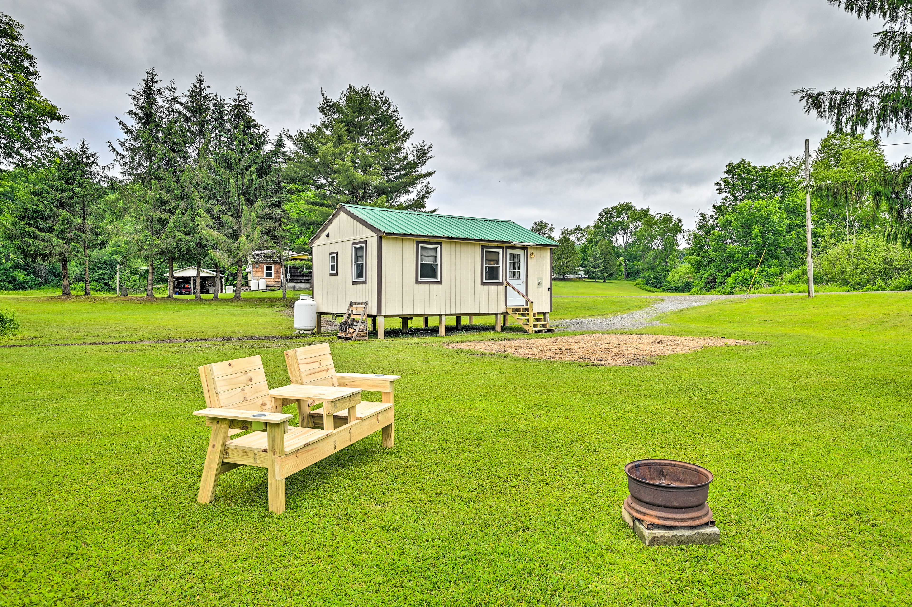 Fire Pit (Wood Provided) | Outdoor Seating | Natural Views | Fishing On-Site