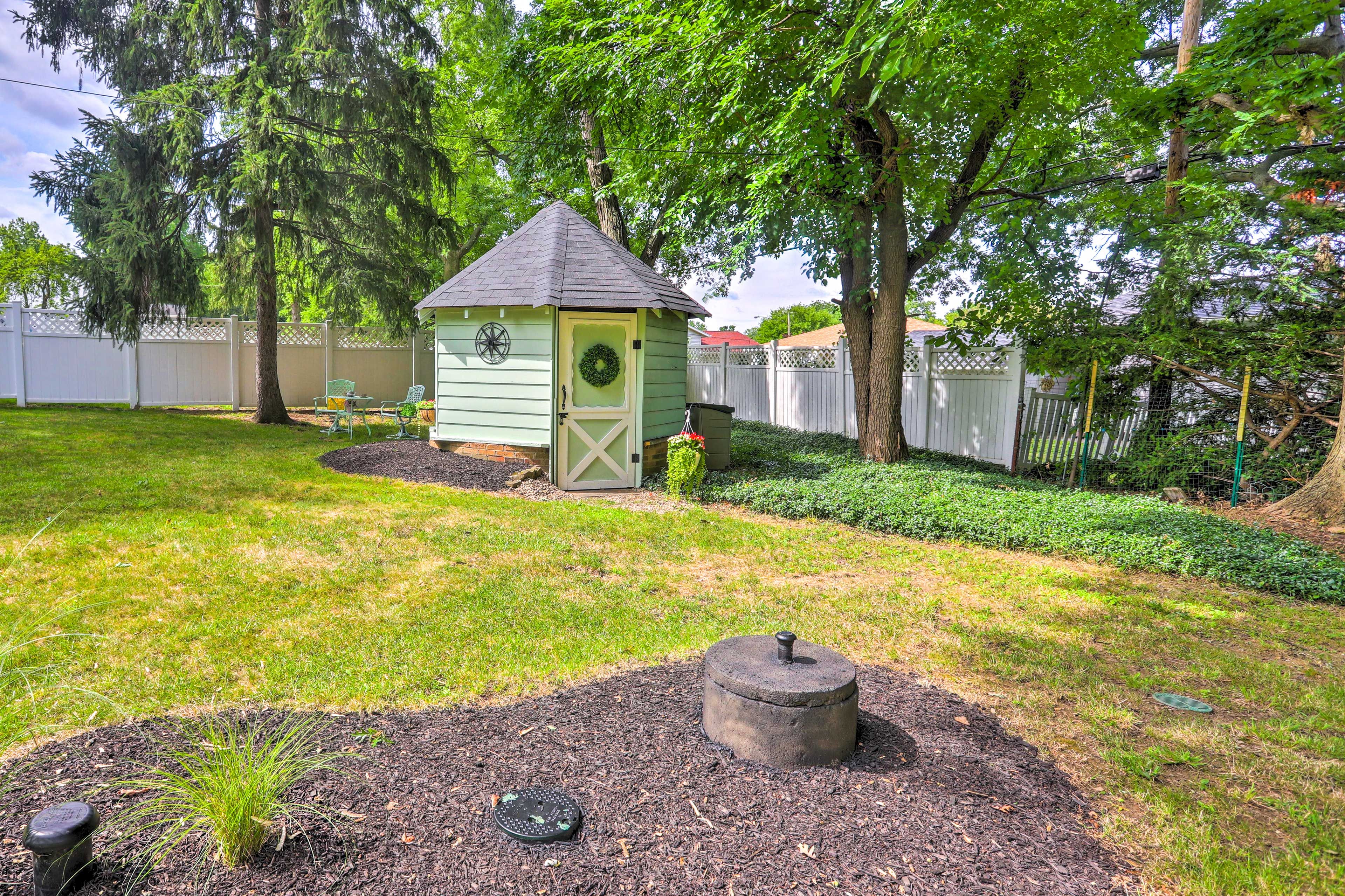 Private Backyard