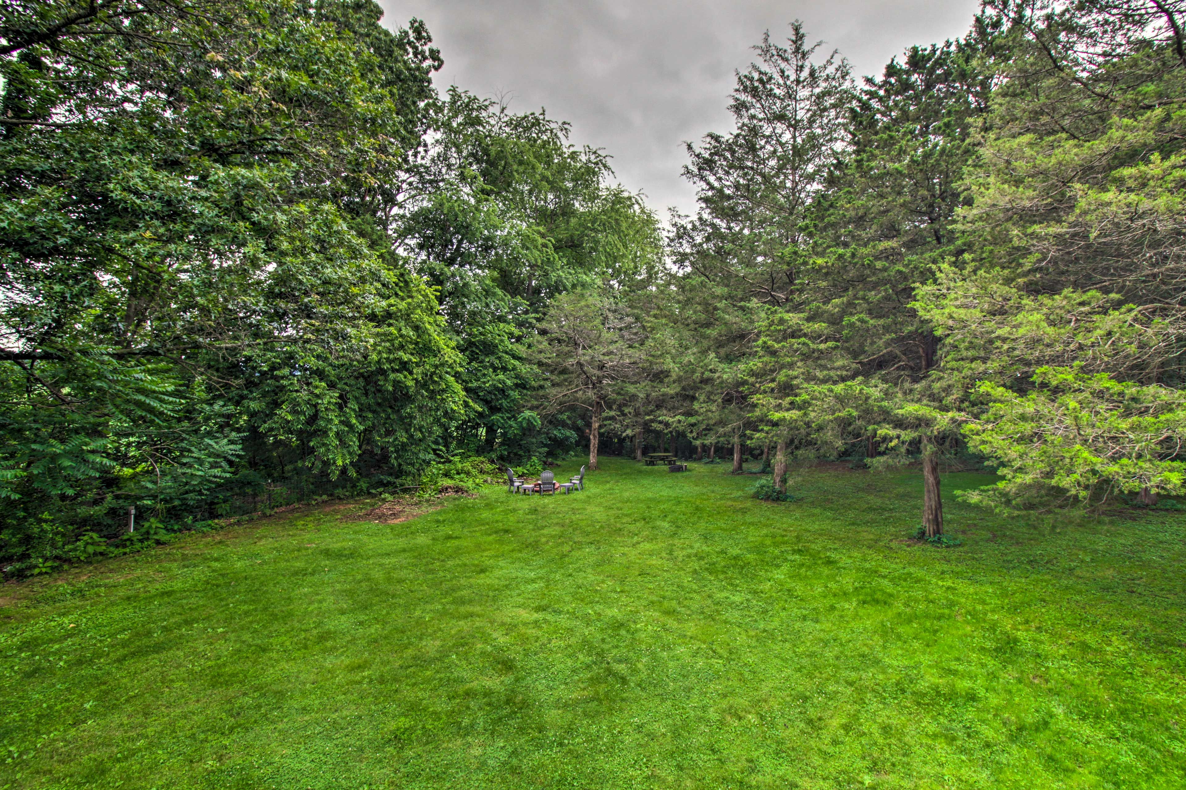 Fenced Backyard