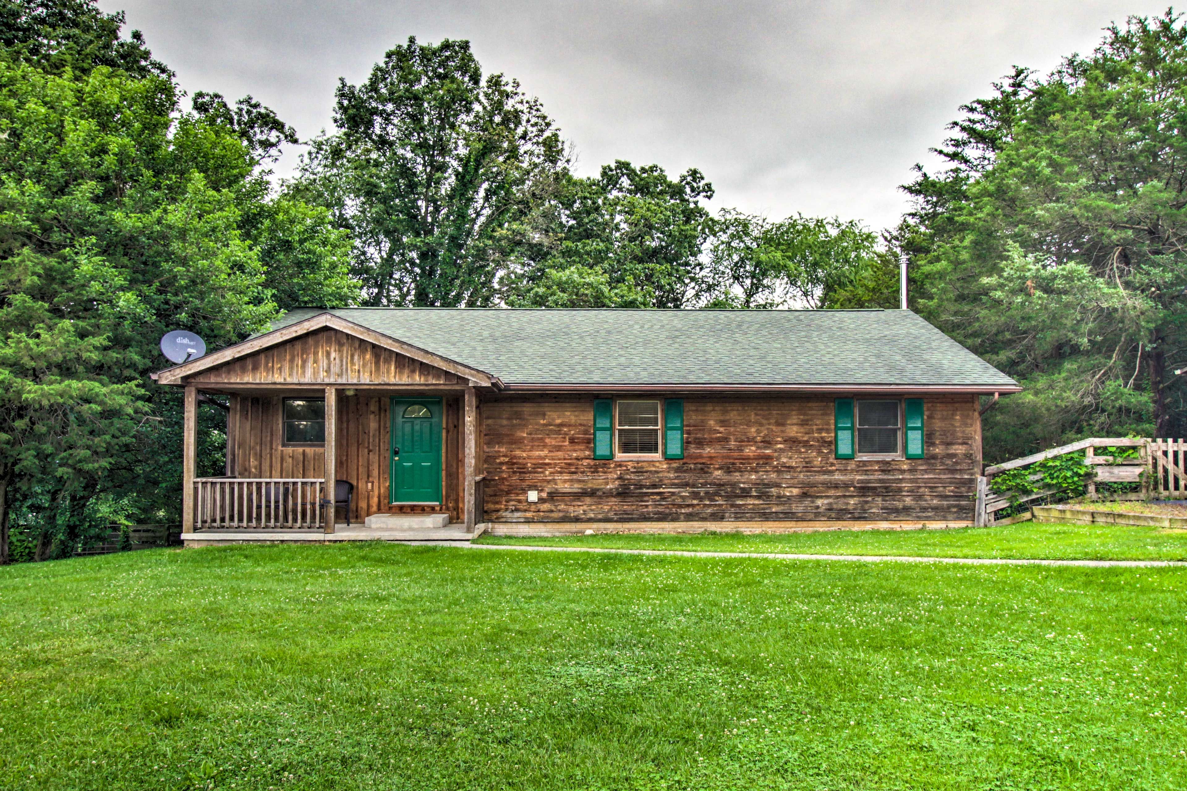 Weyers Cave Vacation Rental | 3BR | 2BA | 1,300 Sq Ft | Steps to Enter